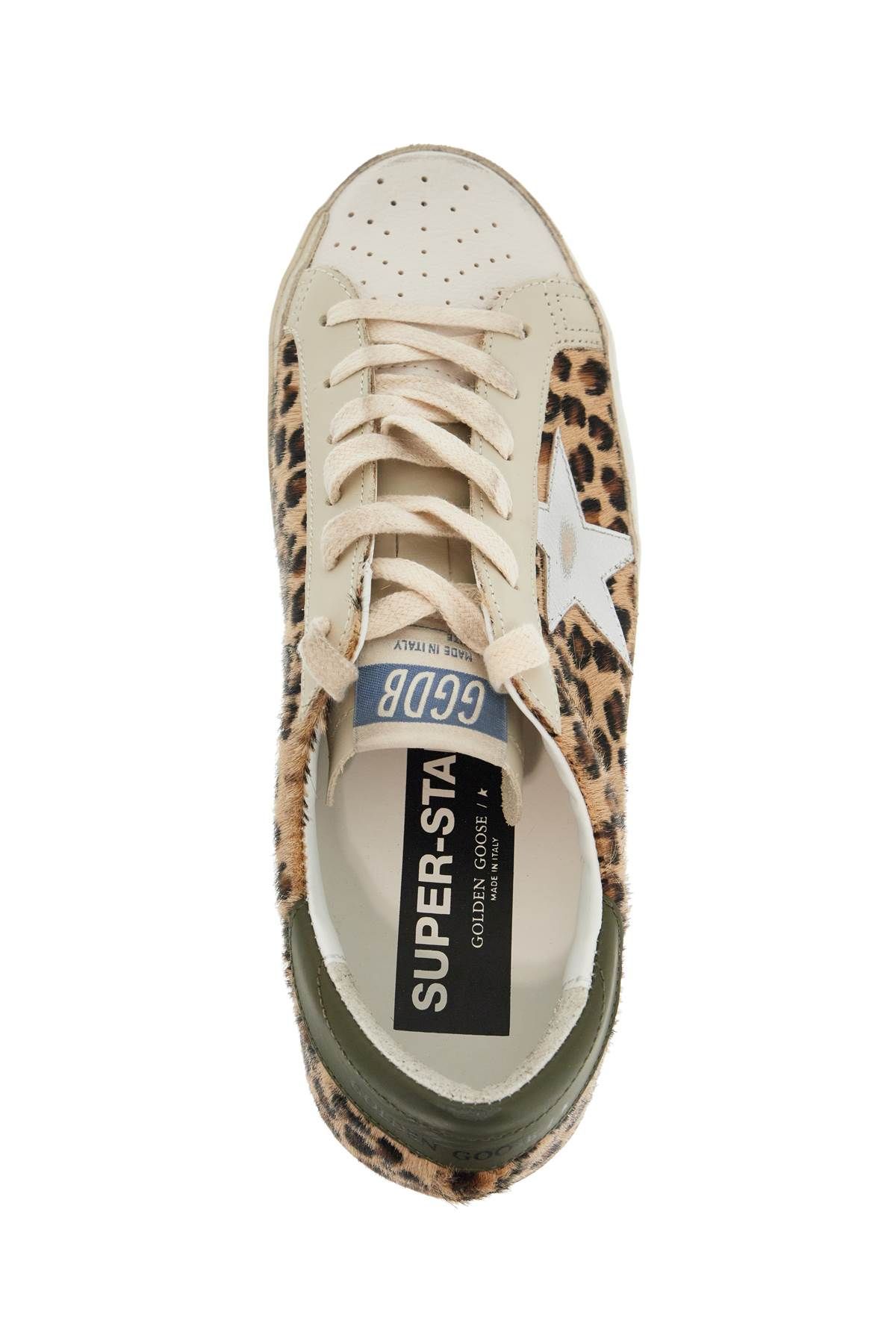 Shop Golden Goose Super-star Ltd Sneakers In Cav In Brown