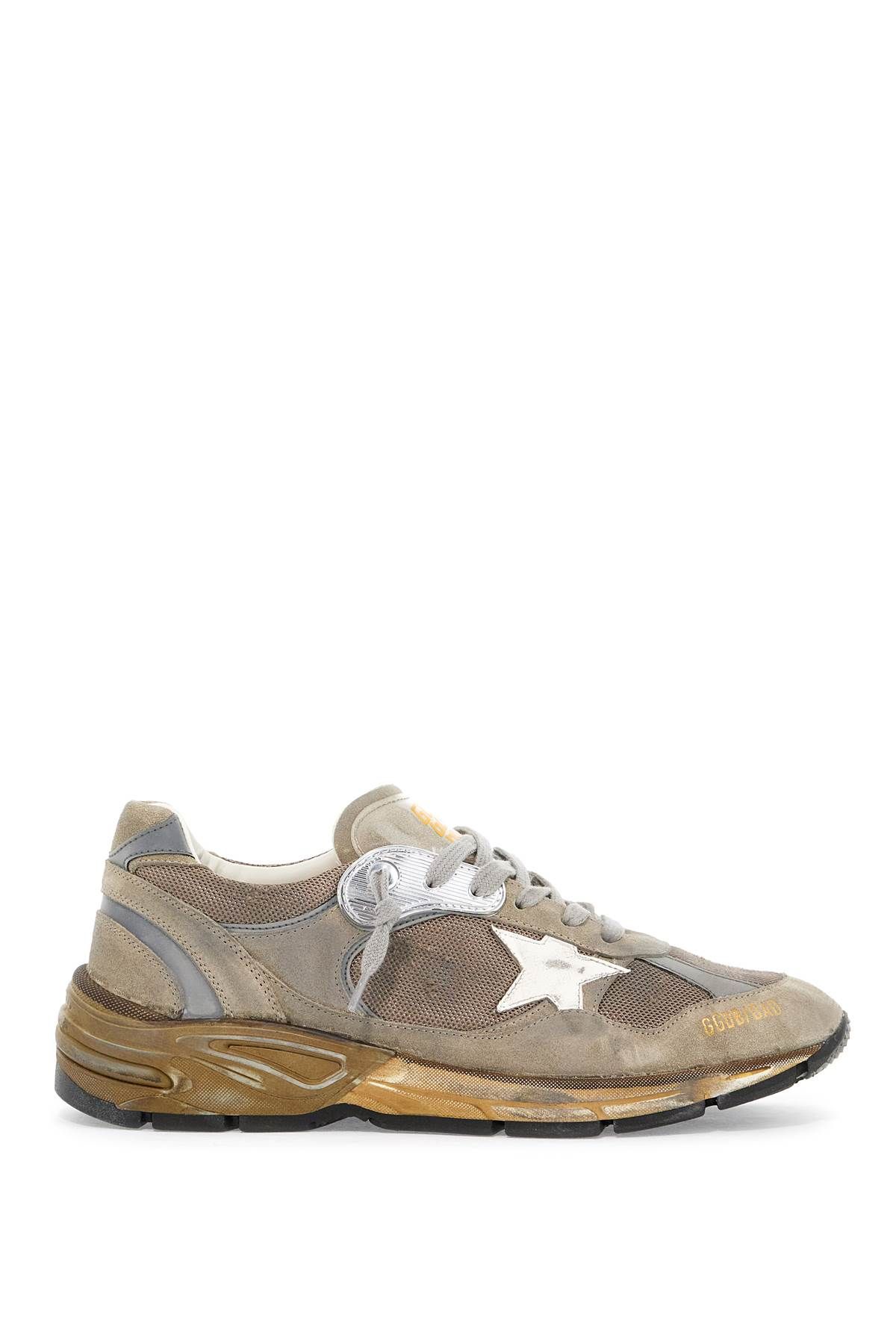 Shop Golden Goose Dad-star Sneakers In Grey