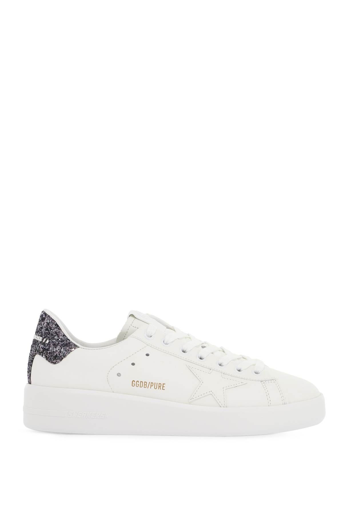 Shop Golden Goose Pure-star Sneakers In White