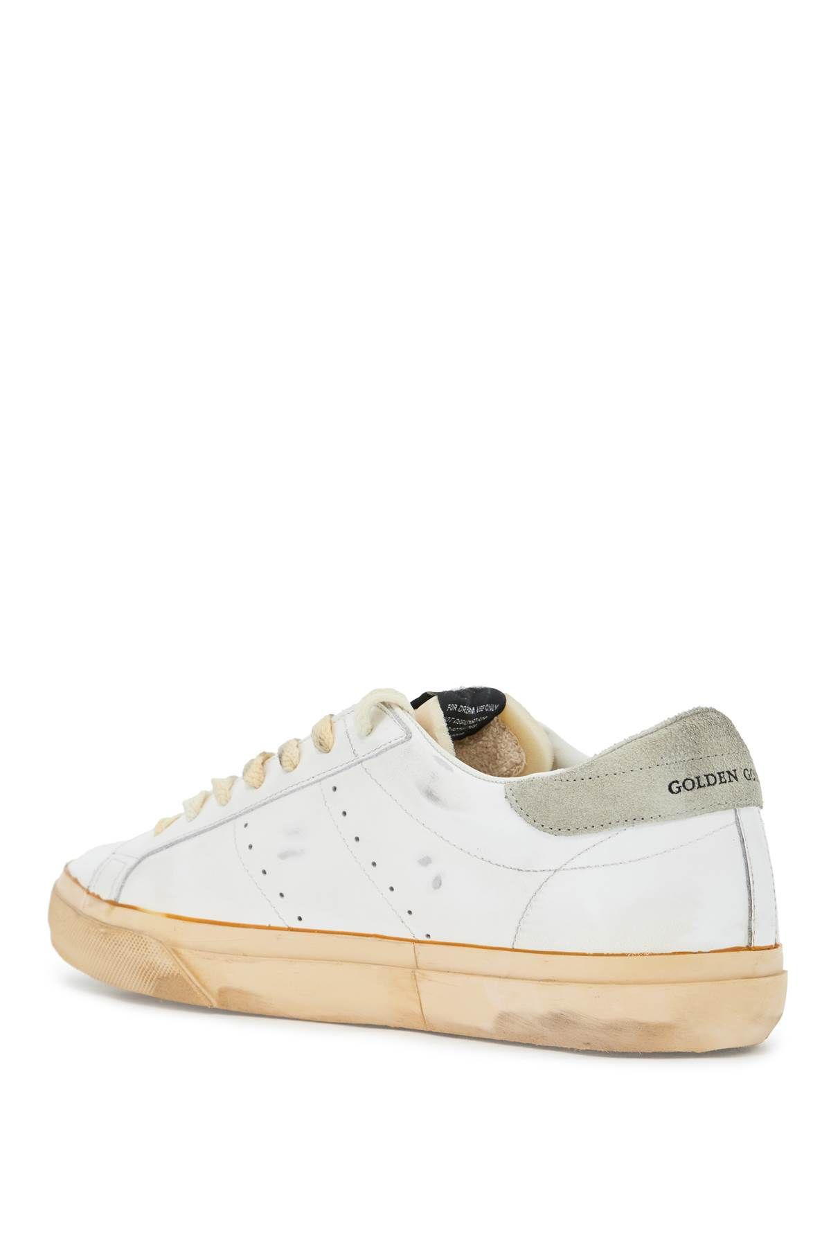 Shop Golden Goose High Foxing Vce Sole Super Star Sne In White