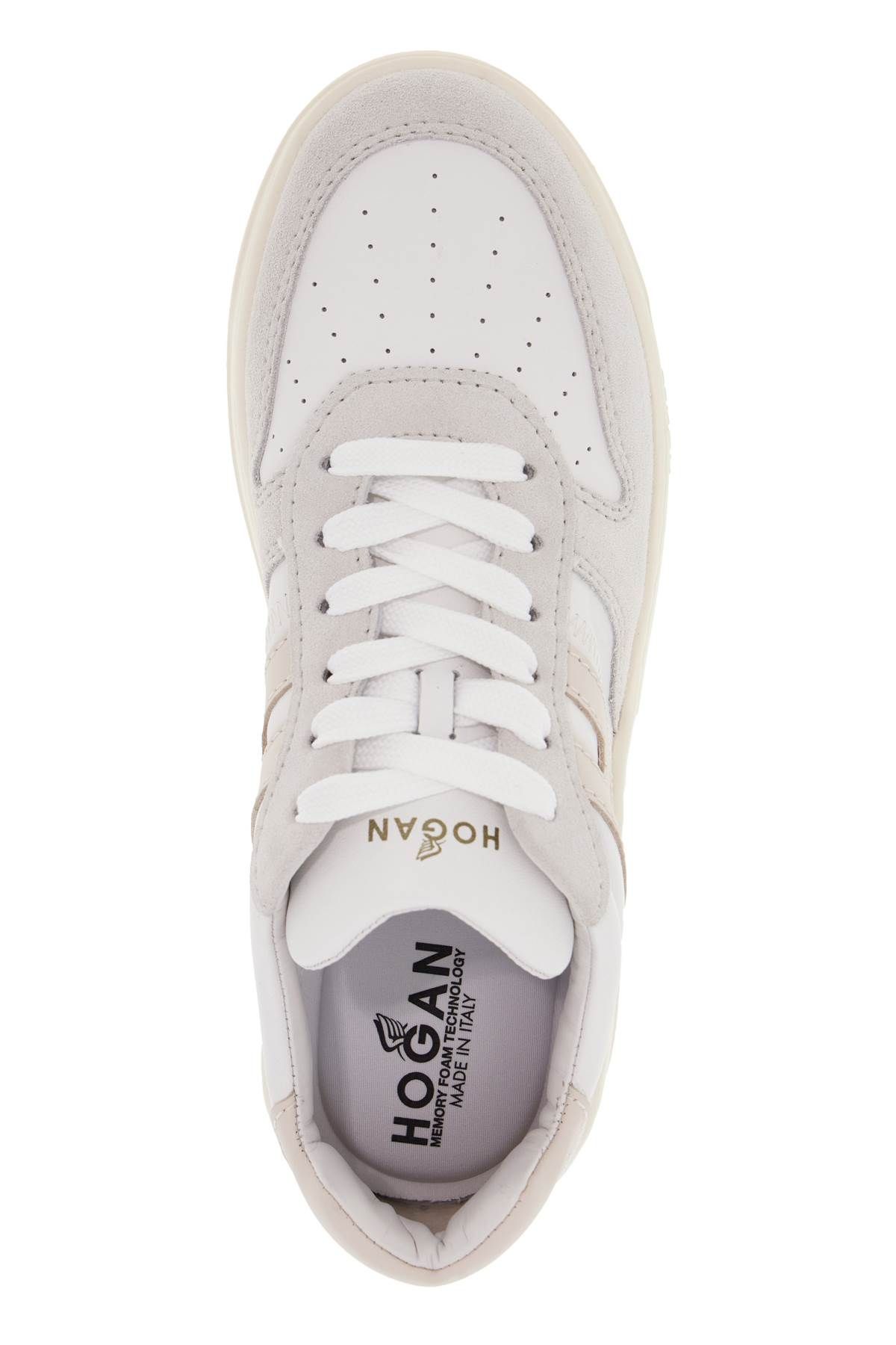 Shop Hogan H630 Sneakers In White