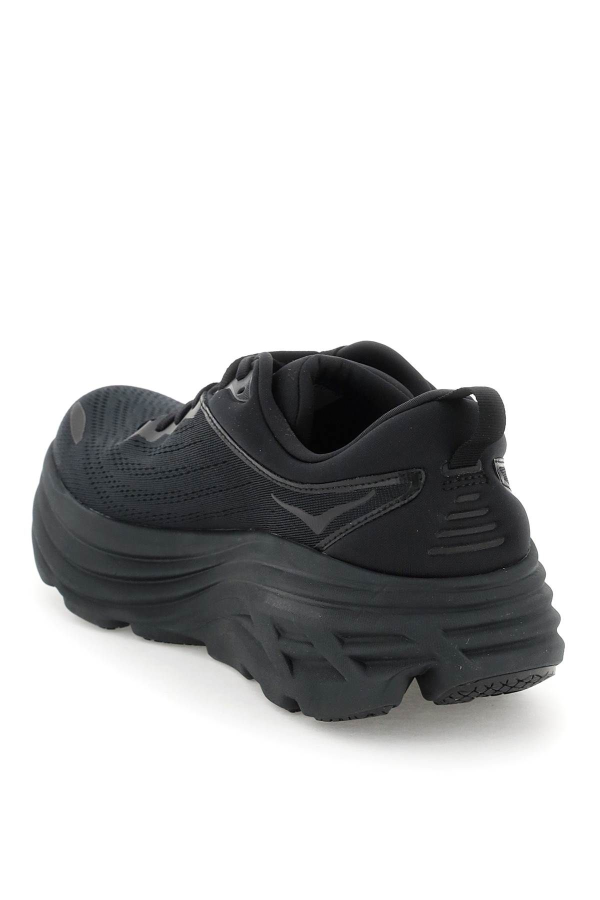 Shop Hoka 'bondi 8' Sneakers In Black