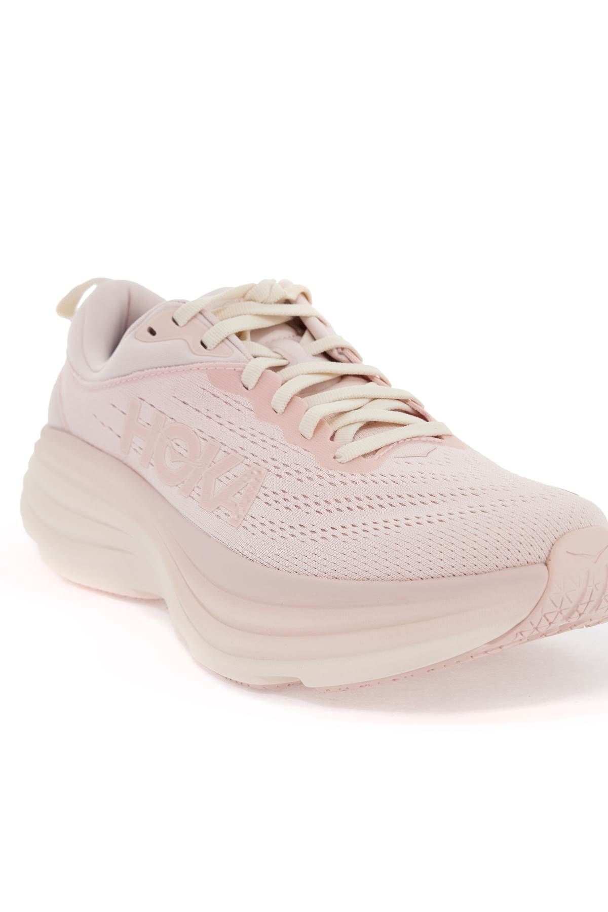 Shop Hoka Bondi 8 Sneakers In Pink