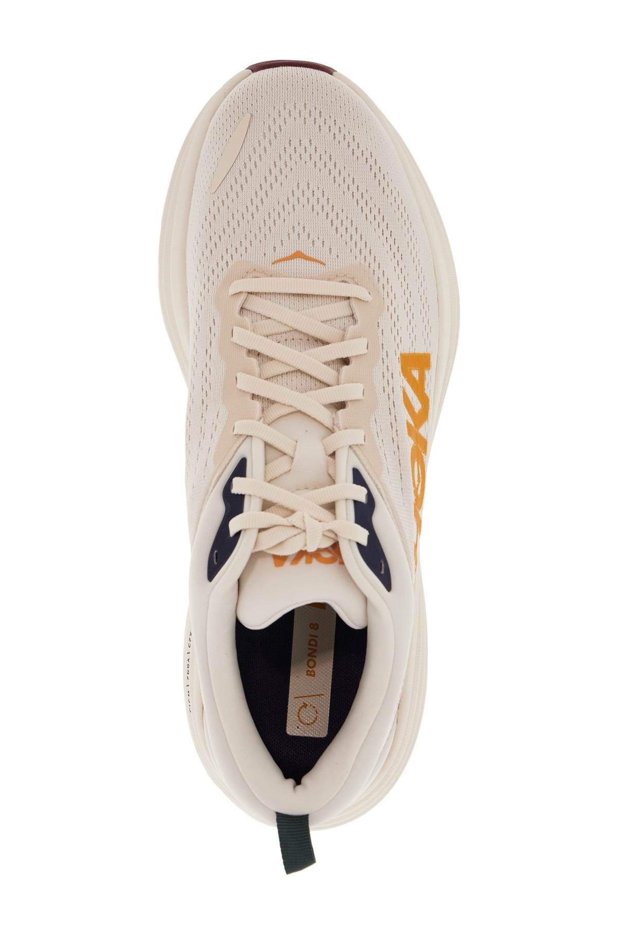 Shop Hoka Bondi 8 Sneakers In White