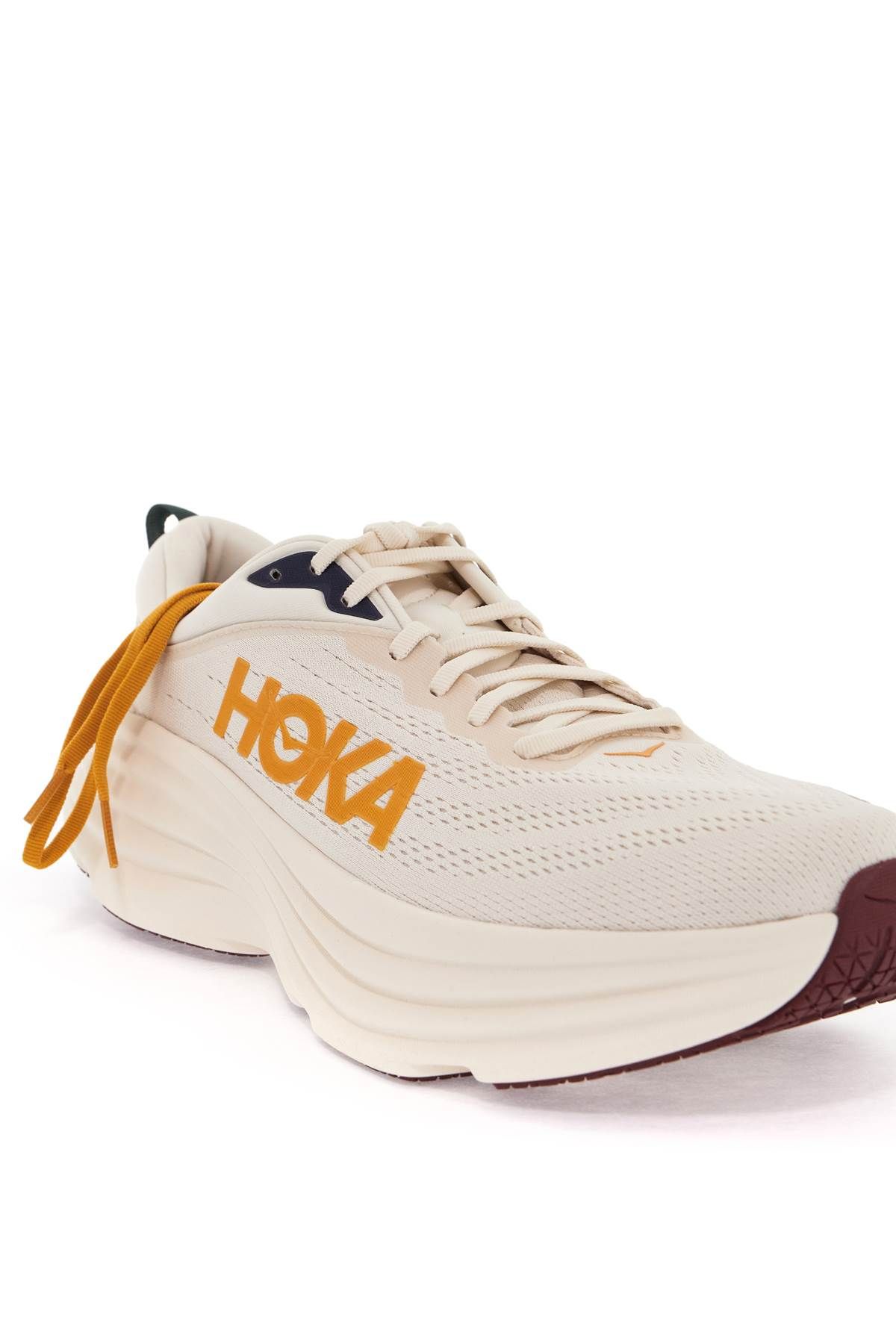 Shop Hoka Bondi 8 Sneakers In White