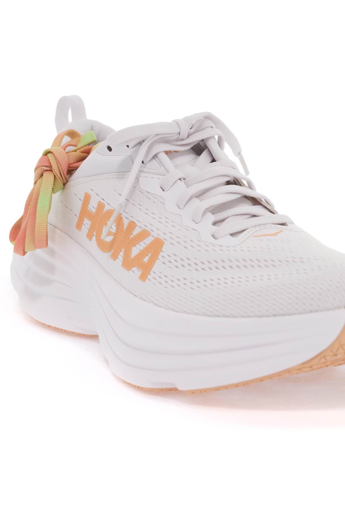 Shop Hoka Bondi 8 Sneakers In White