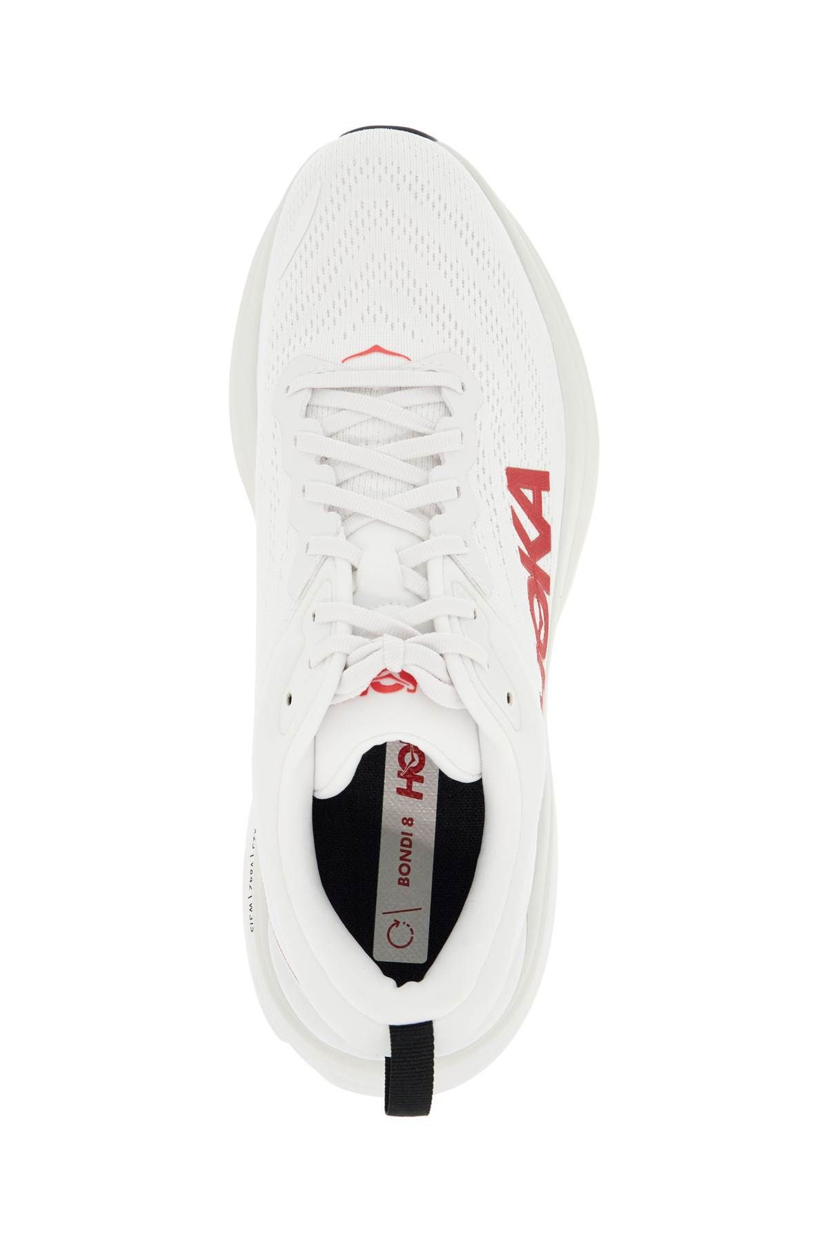 Shop Hoka Bondi 8 Sneakers In White