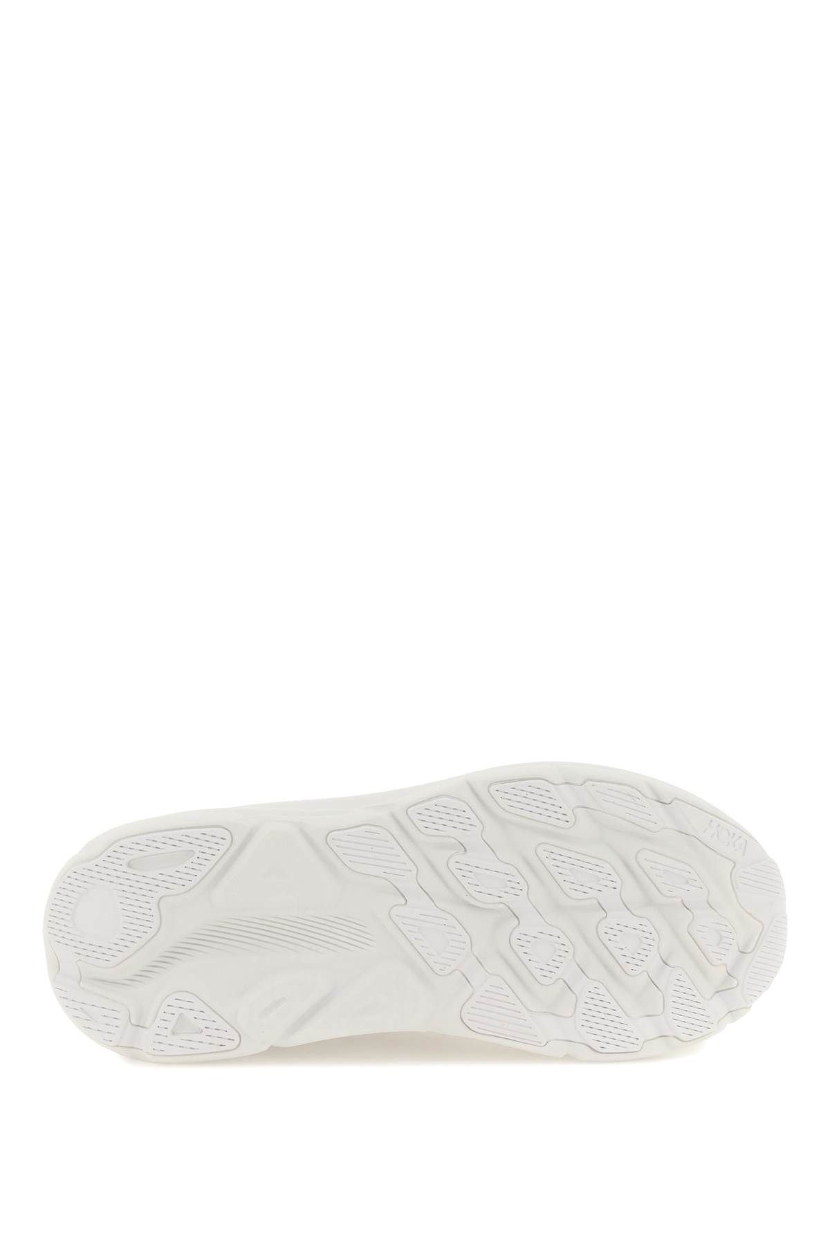 Shop Hoka Clifton 9 Sneakers In White