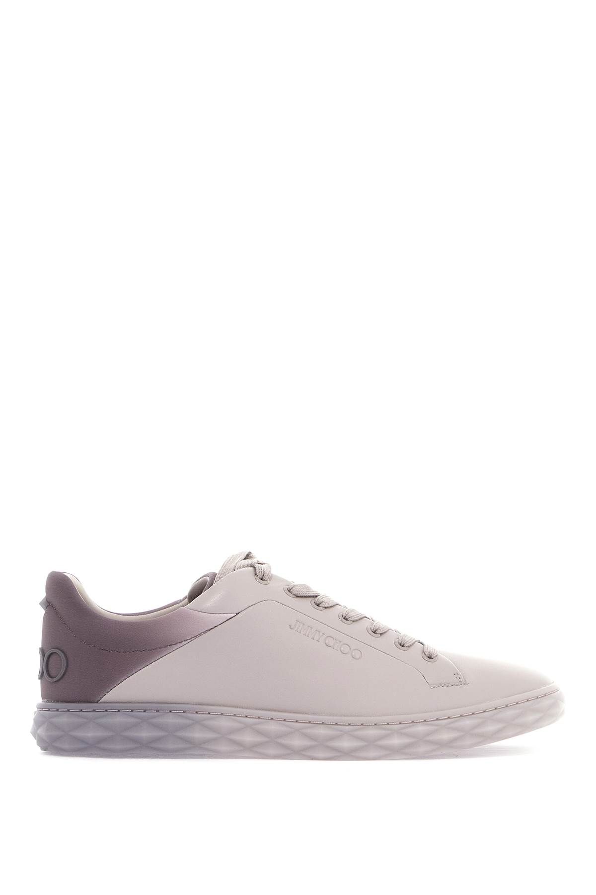 Shop Jimmy Choo Diamond Light/m Ii Sneakers In Grey