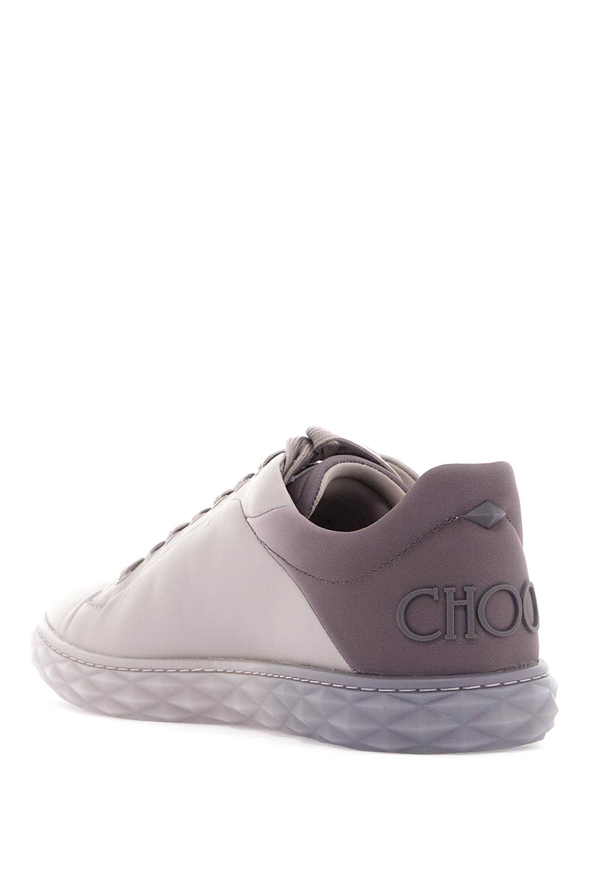 Shop Jimmy Choo Diamond Light/m Ii Sneakers In Grey