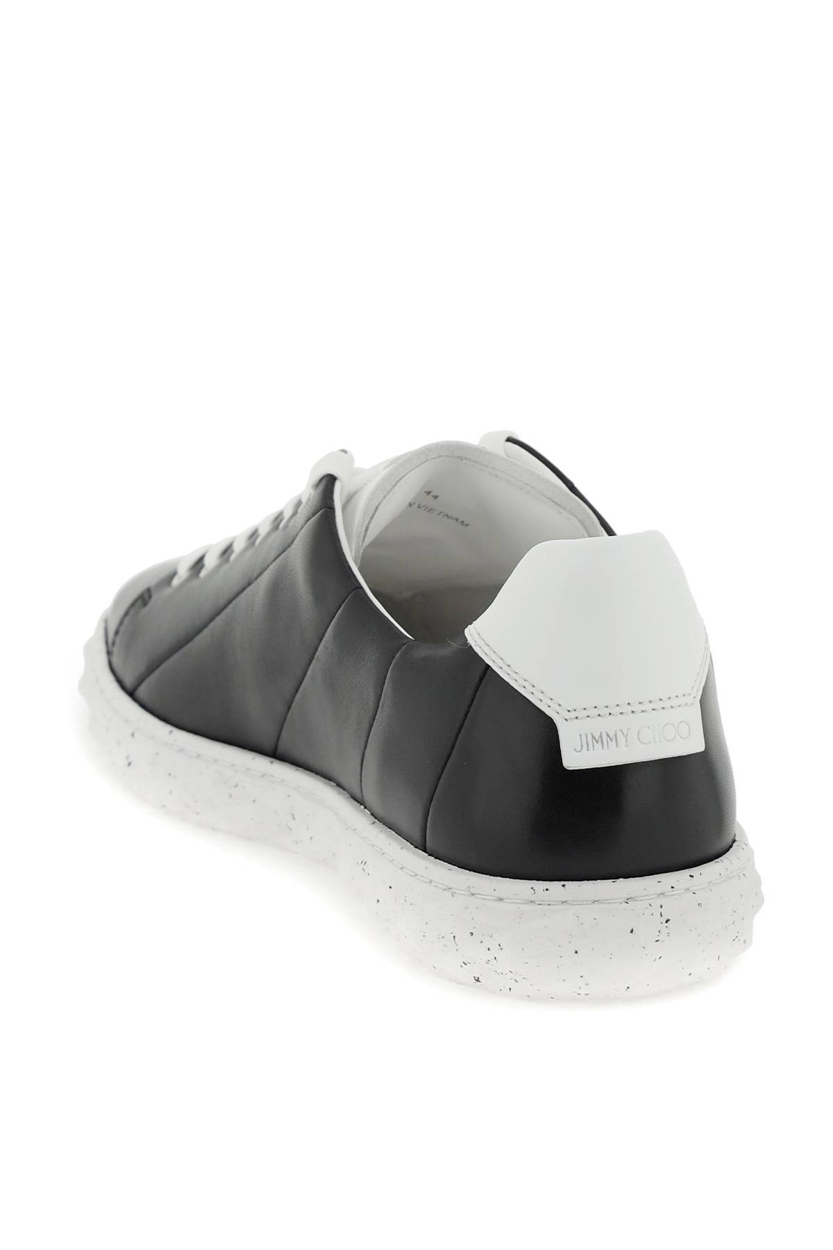 Shop Jimmy Choo Diamond Light Sneakers In Black
