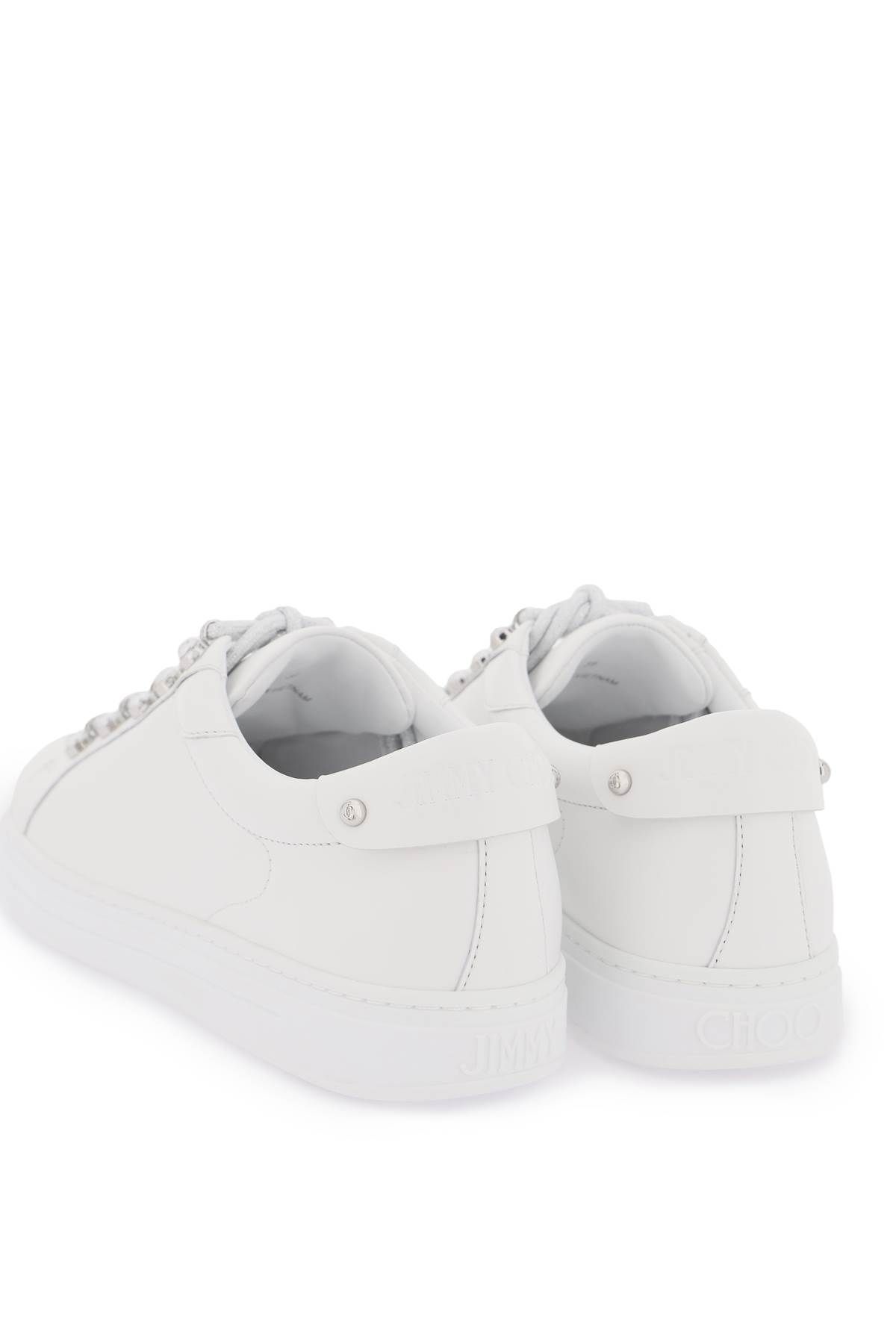 Shop Jimmy Choo 'antibes' Sneakers In White