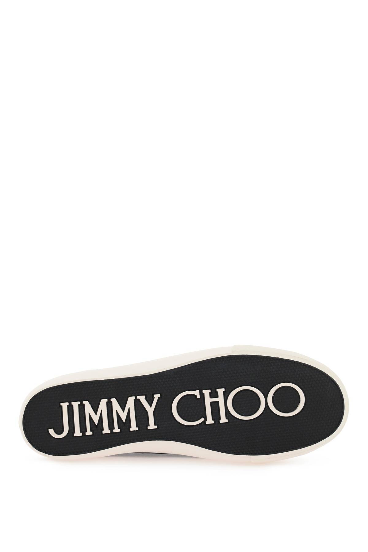 Shop Jimmy Choo Palma Maxi Sneakers In Black