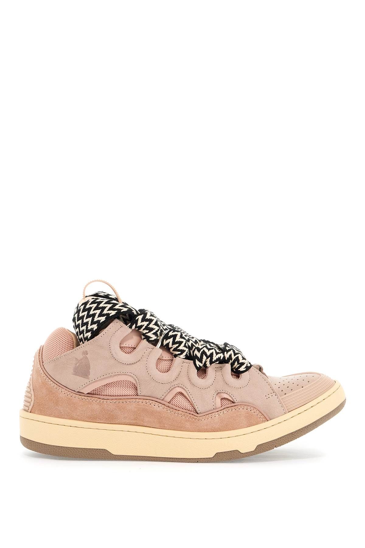 Shop Lanvin Curb Sneakers In Pink