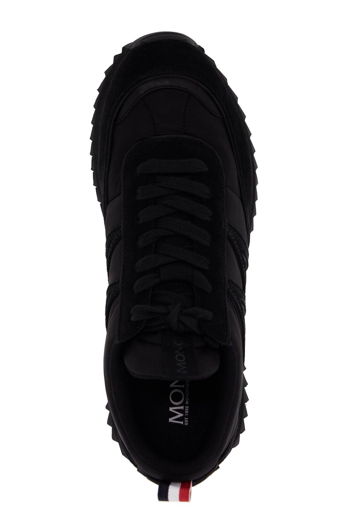 Shop Moncler Pacey Sneakers In Black