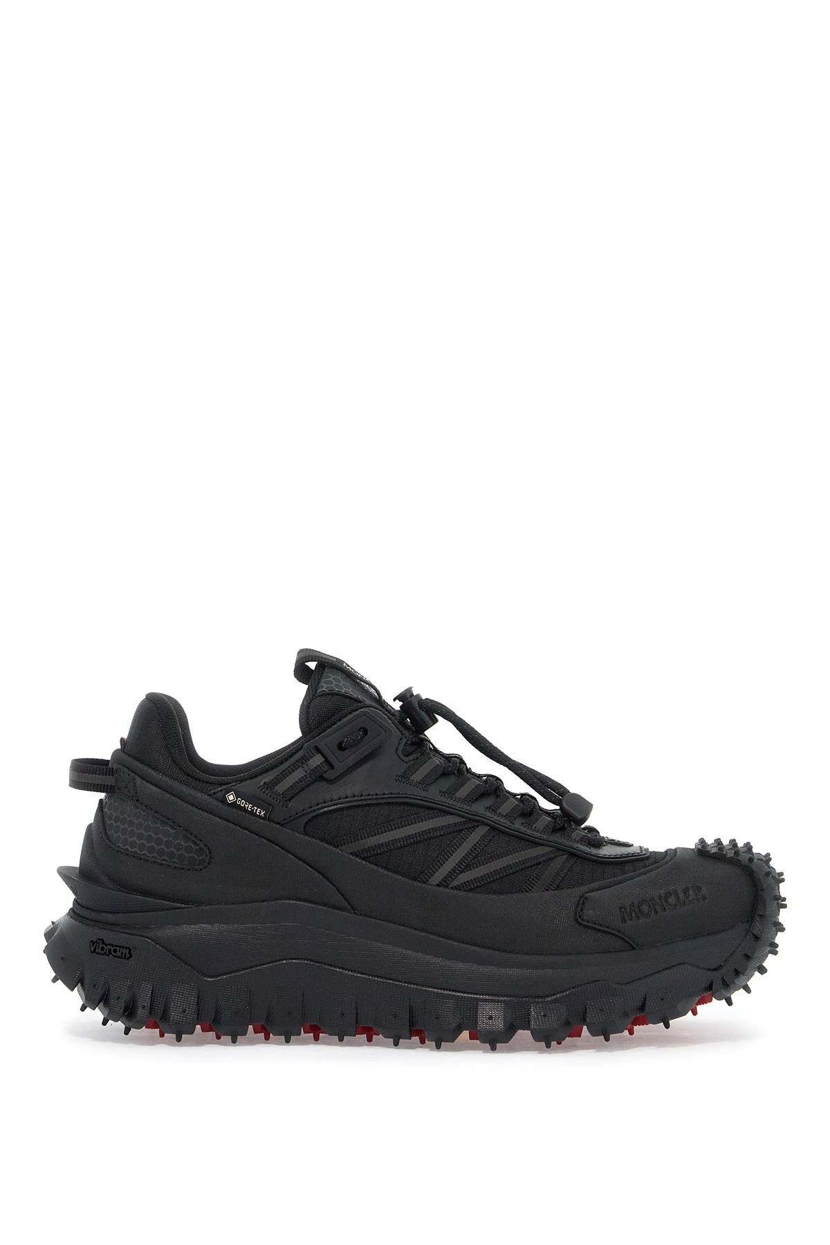 Shop Moncler Trailgrip Gtx Sneakers In Black