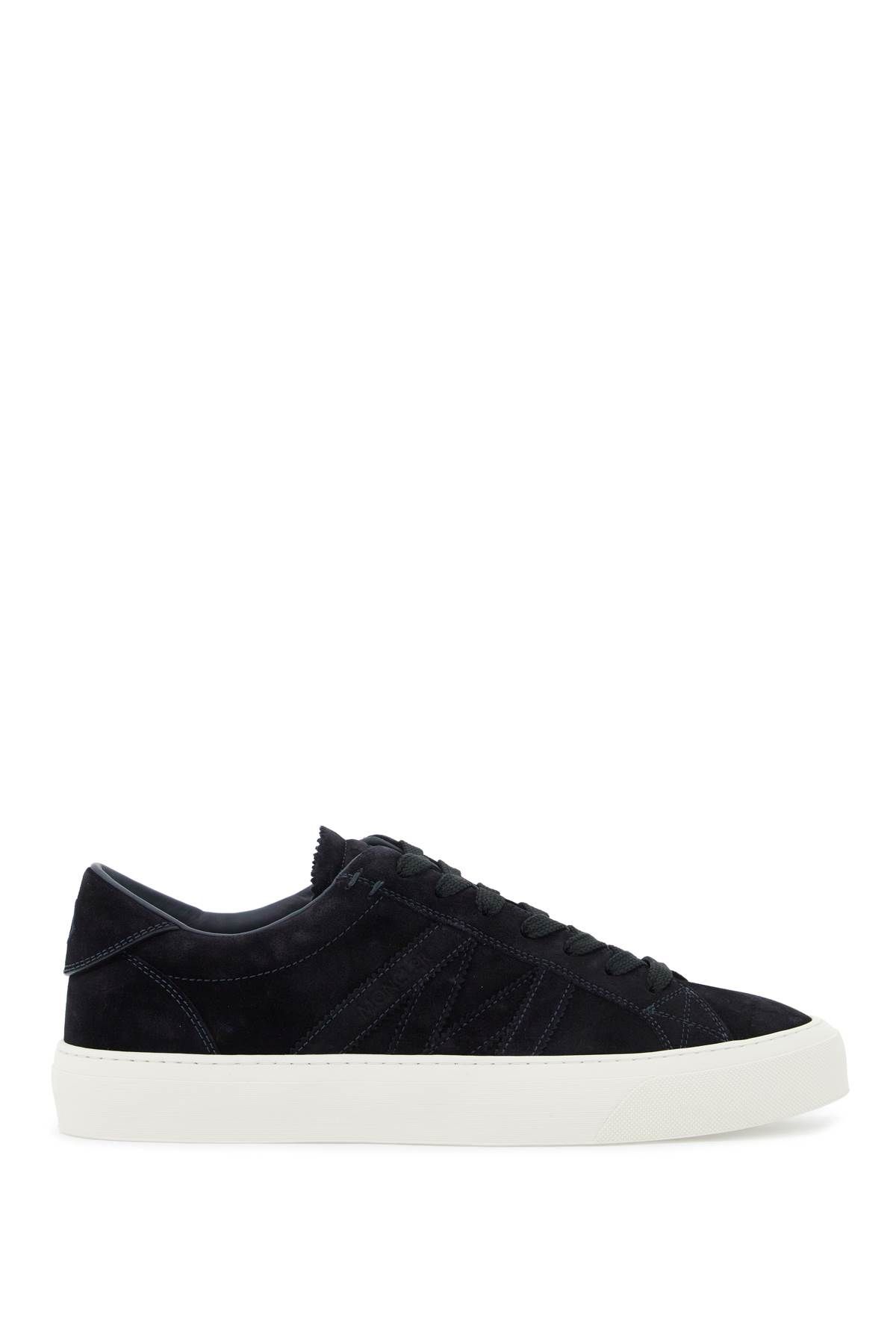 Shop Moncler Monaco M Sneakers In Blue