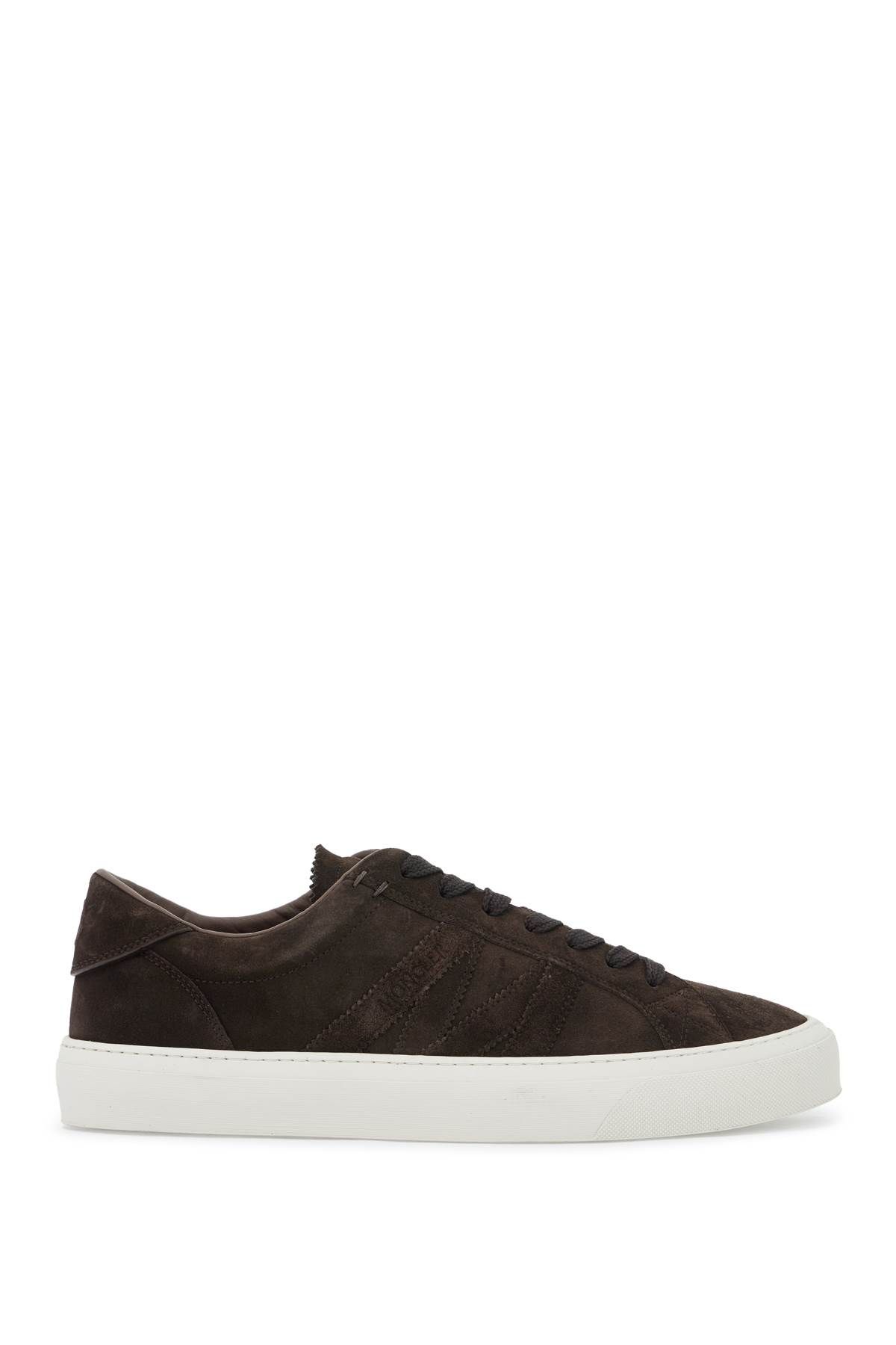 Shop Moncler Monaco M Sneakers In Brown