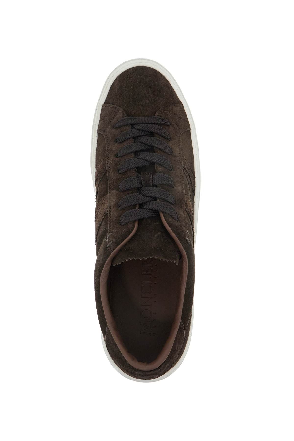 Shop Moncler Monaco M Sneakers In Brown