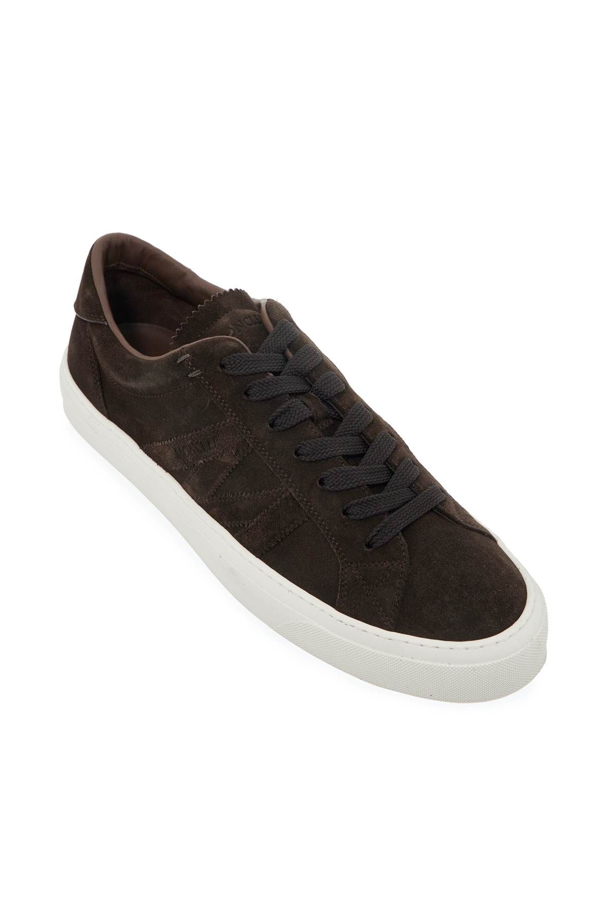 Shop Moncler Monaco M Sneakers In Brown