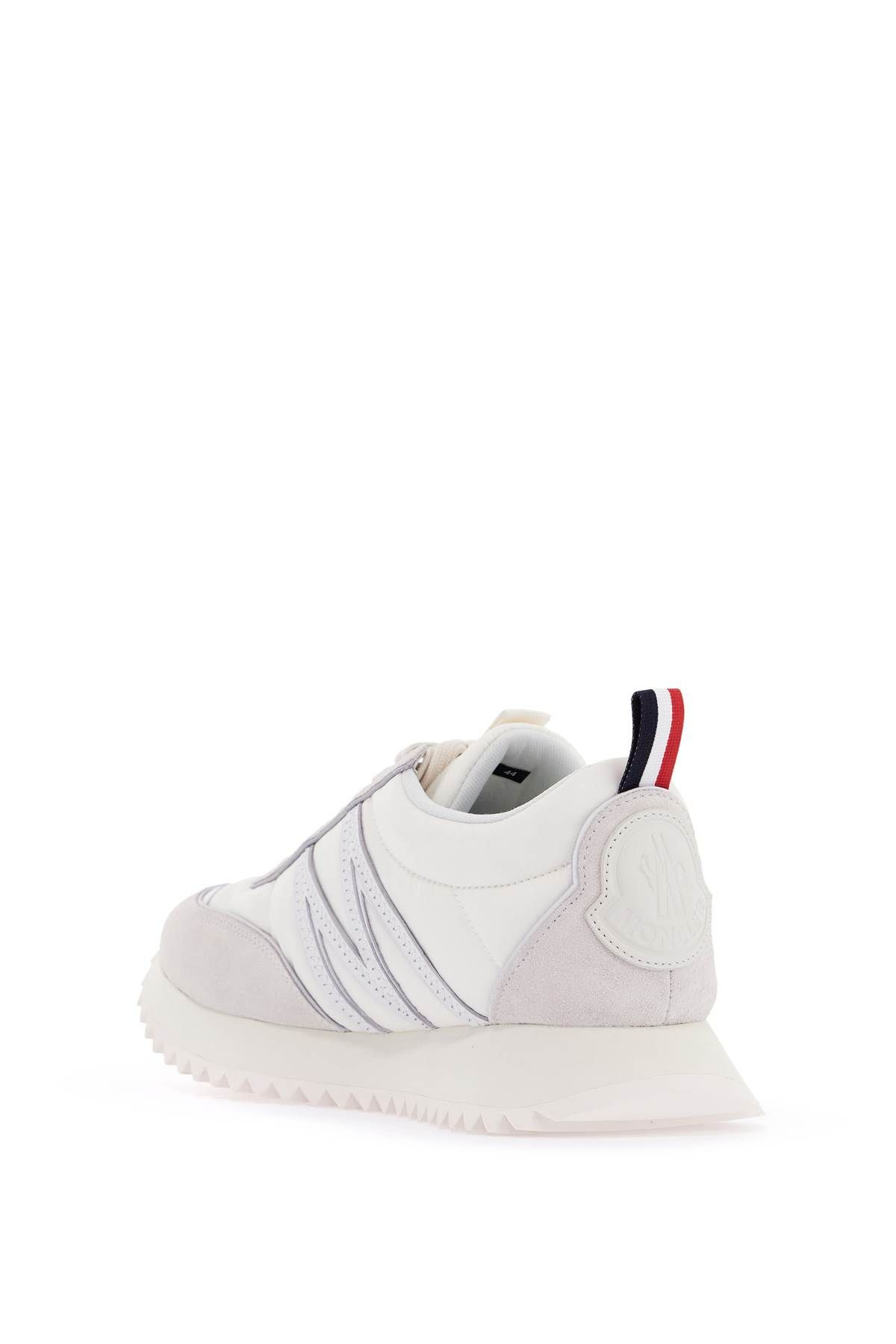 Shop Moncler Pacey Sneakers In White