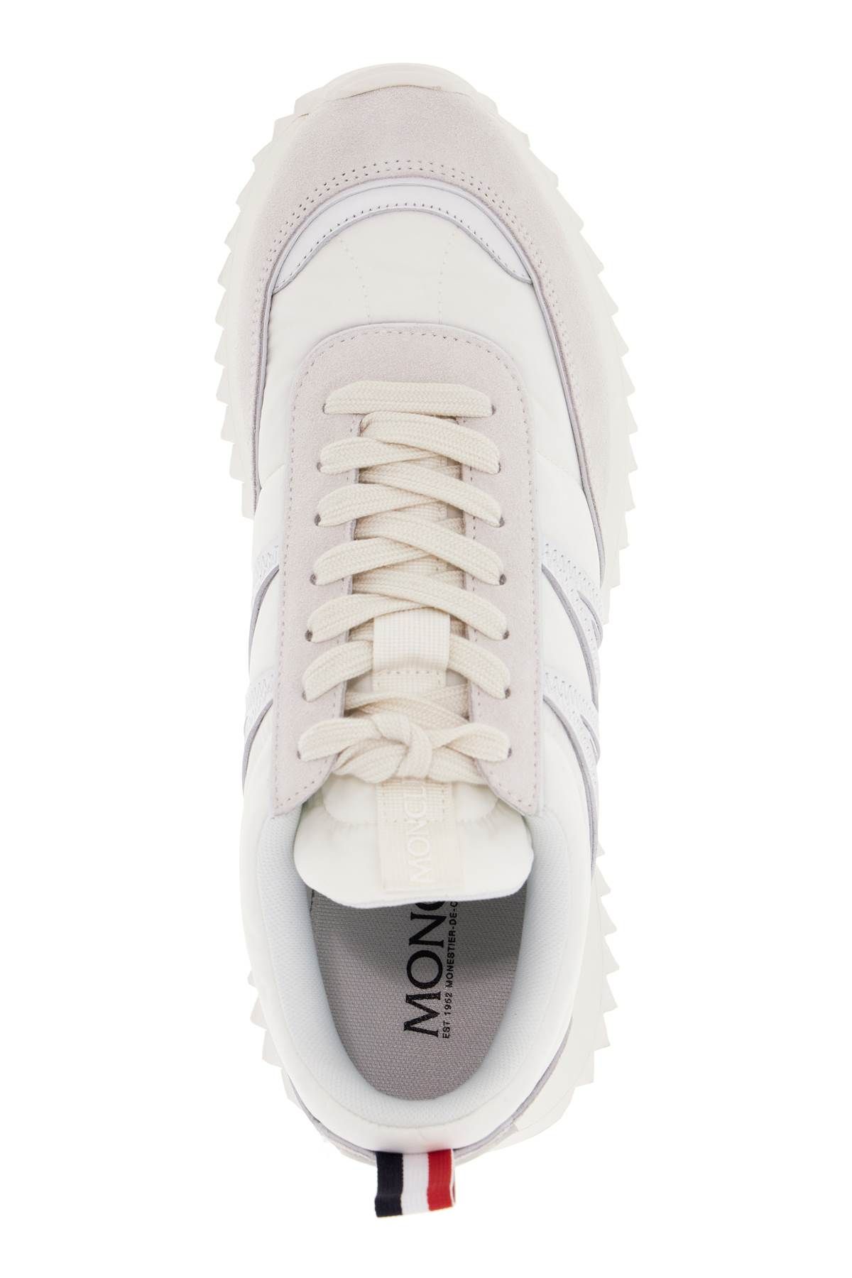 Shop Moncler Pacey Sneakers In White