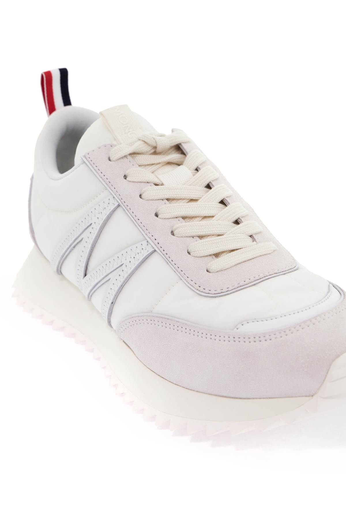 Shop Moncler Pacey Sneakers In White