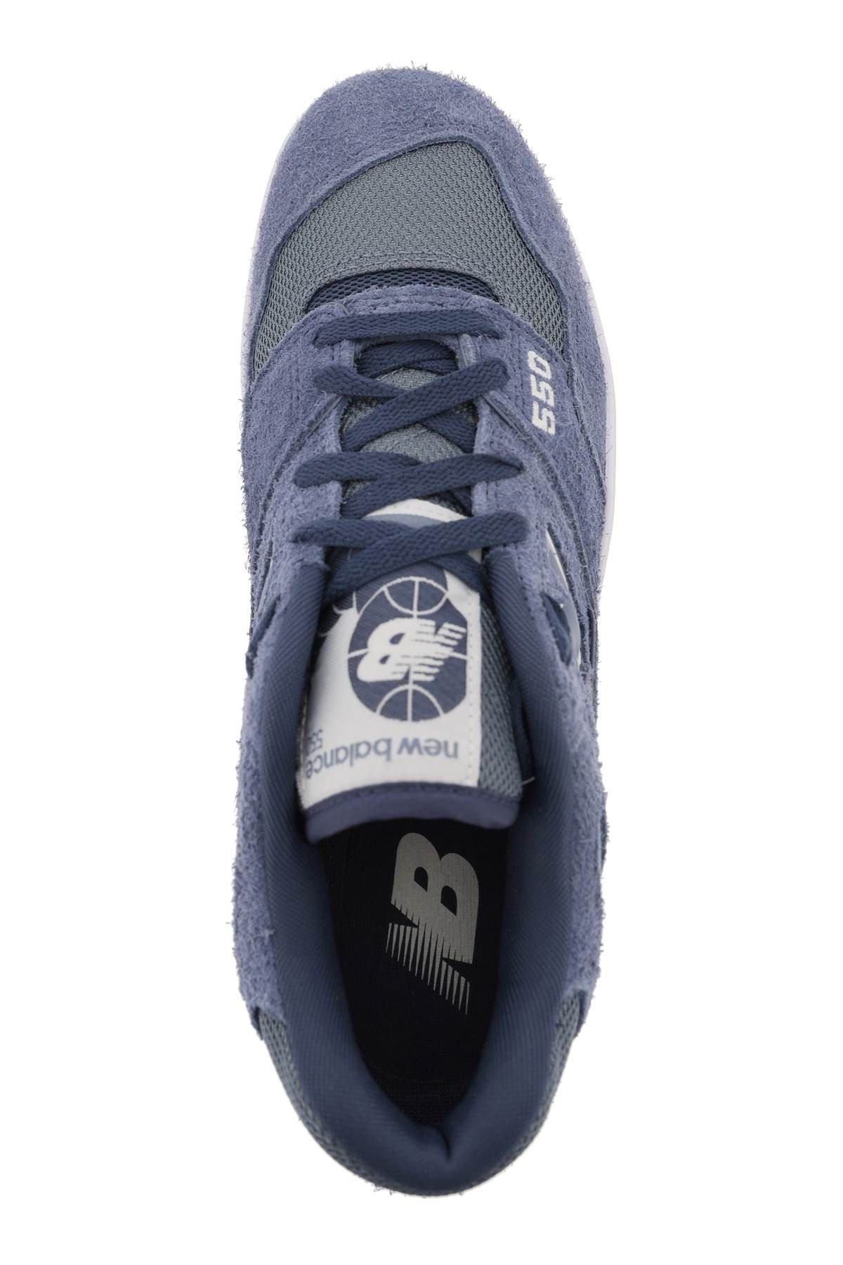 Shop New Balance 550 Sneakers In Blue
