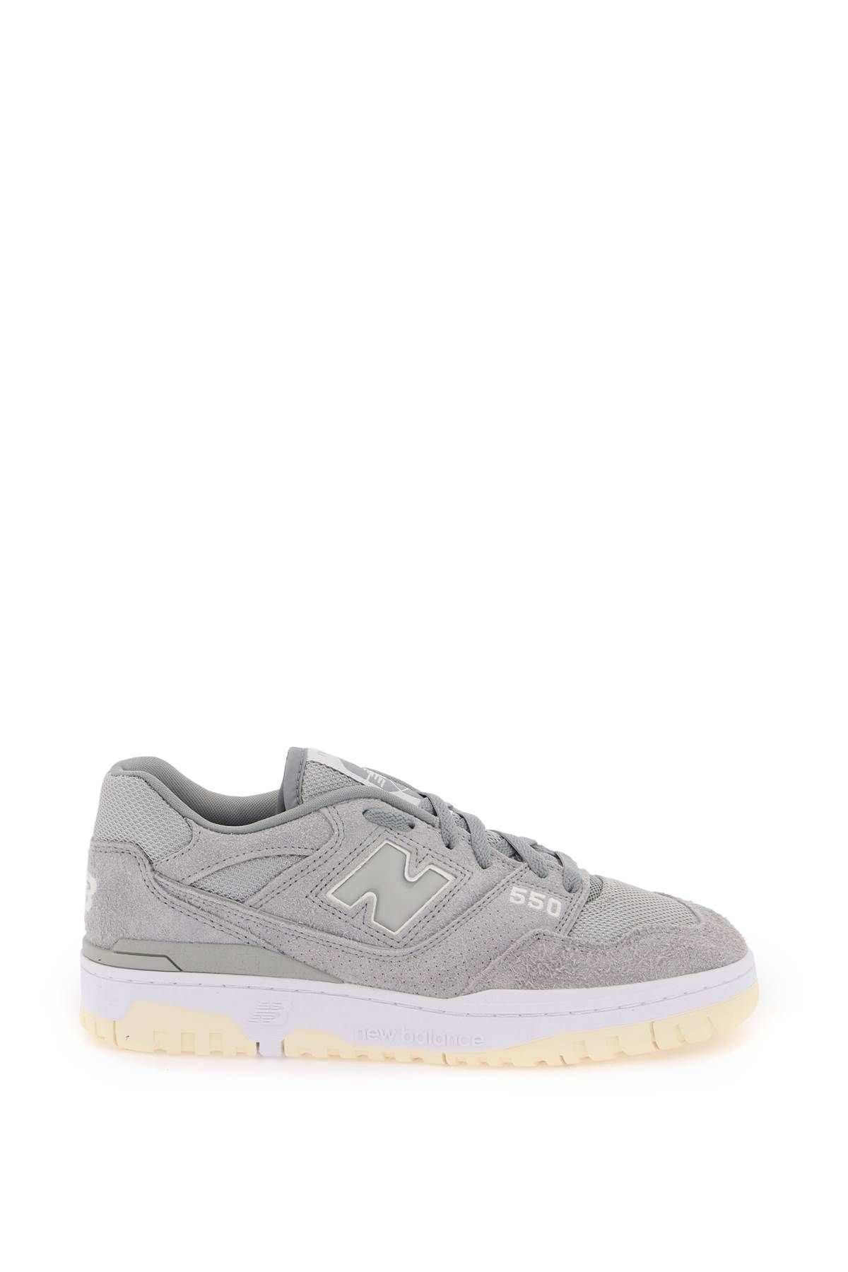 Shop New Balance 550 Sneakers In Grey