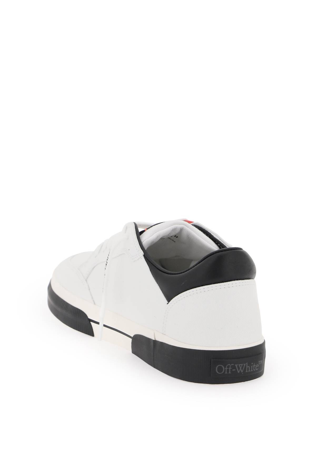 Shop Off-white New Vulcanized Sneaker In Black,white