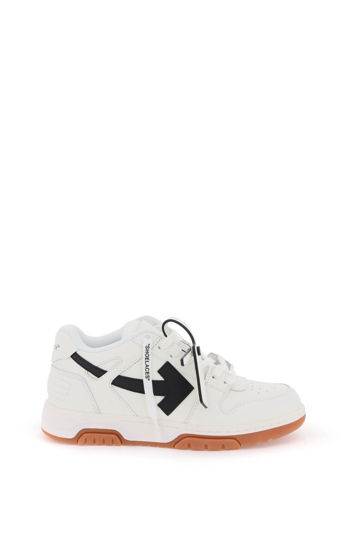 Shop Off-white Out Of Office Sneakers In Beige,white,black