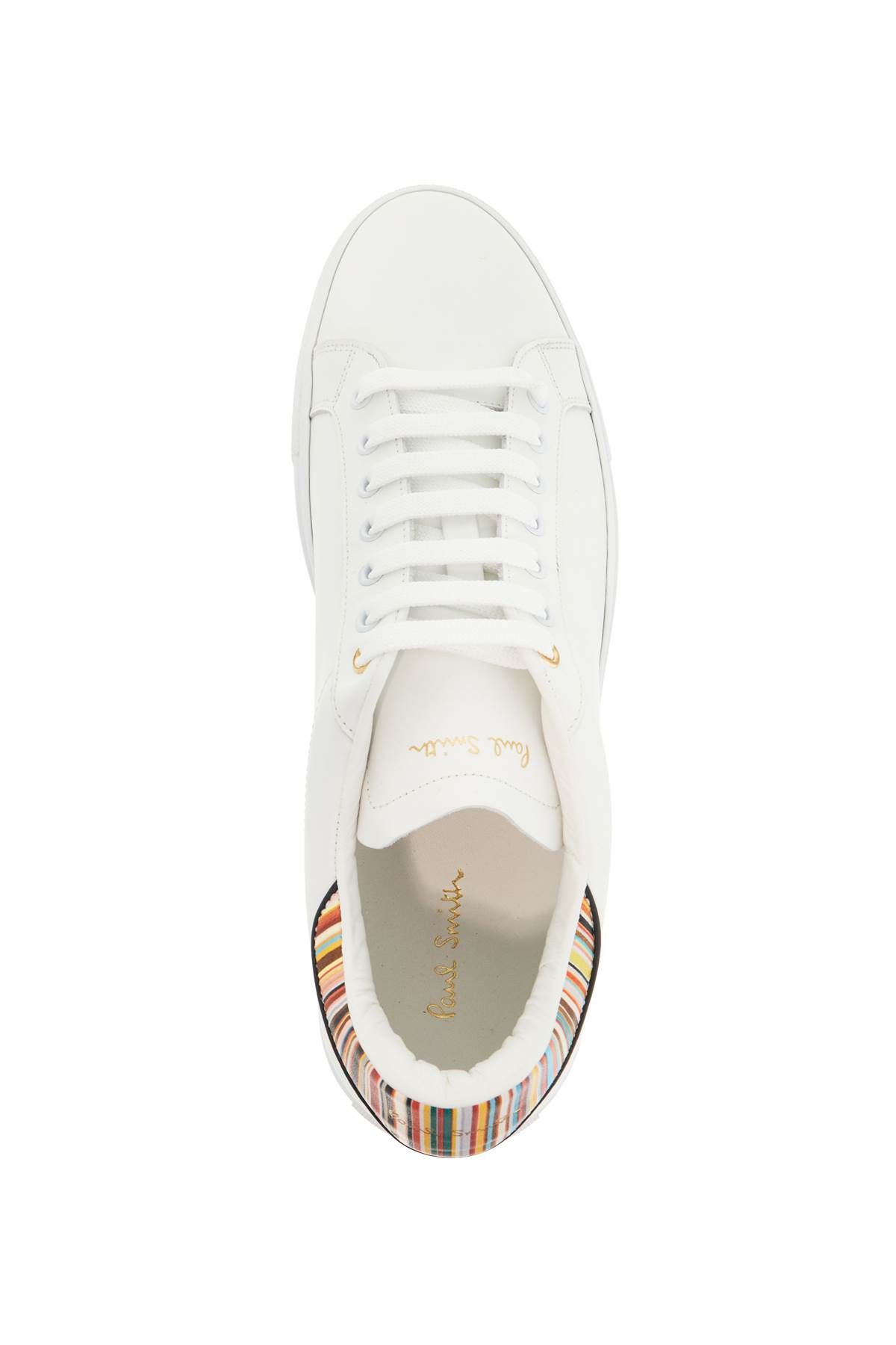 Shop Paul Smith Beck Sneakers In White