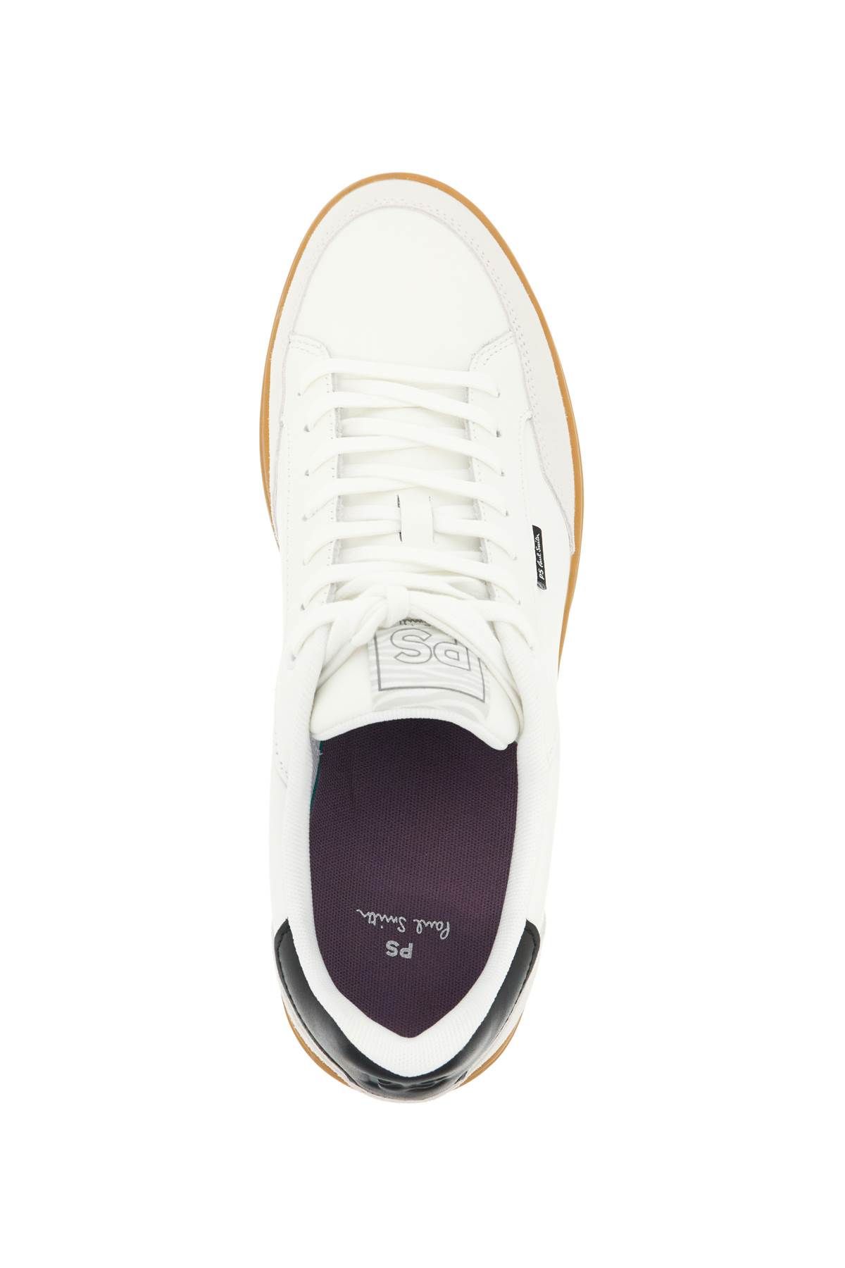 Shop Ps By Paul Smith Leather Hillstar Sneakers In White