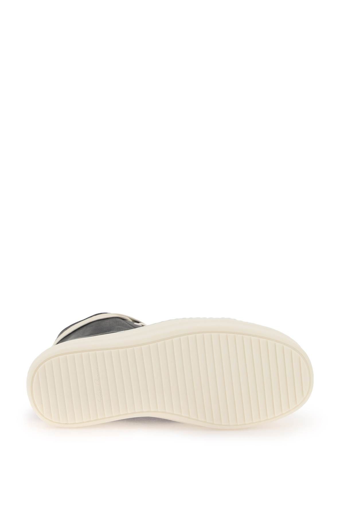 Shop Rick Owens Geobasket Sneakers In White