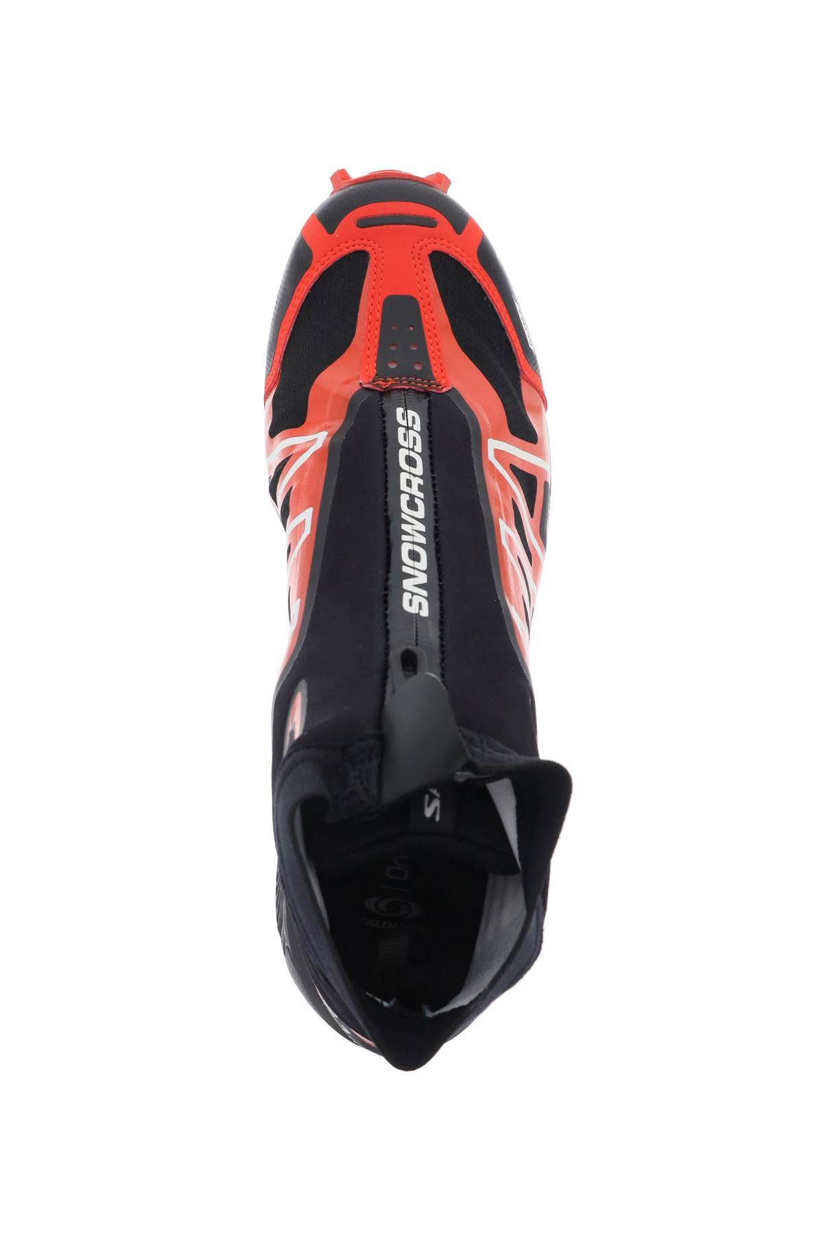 Shop Salomon Snowcross Sneakers In Black,red