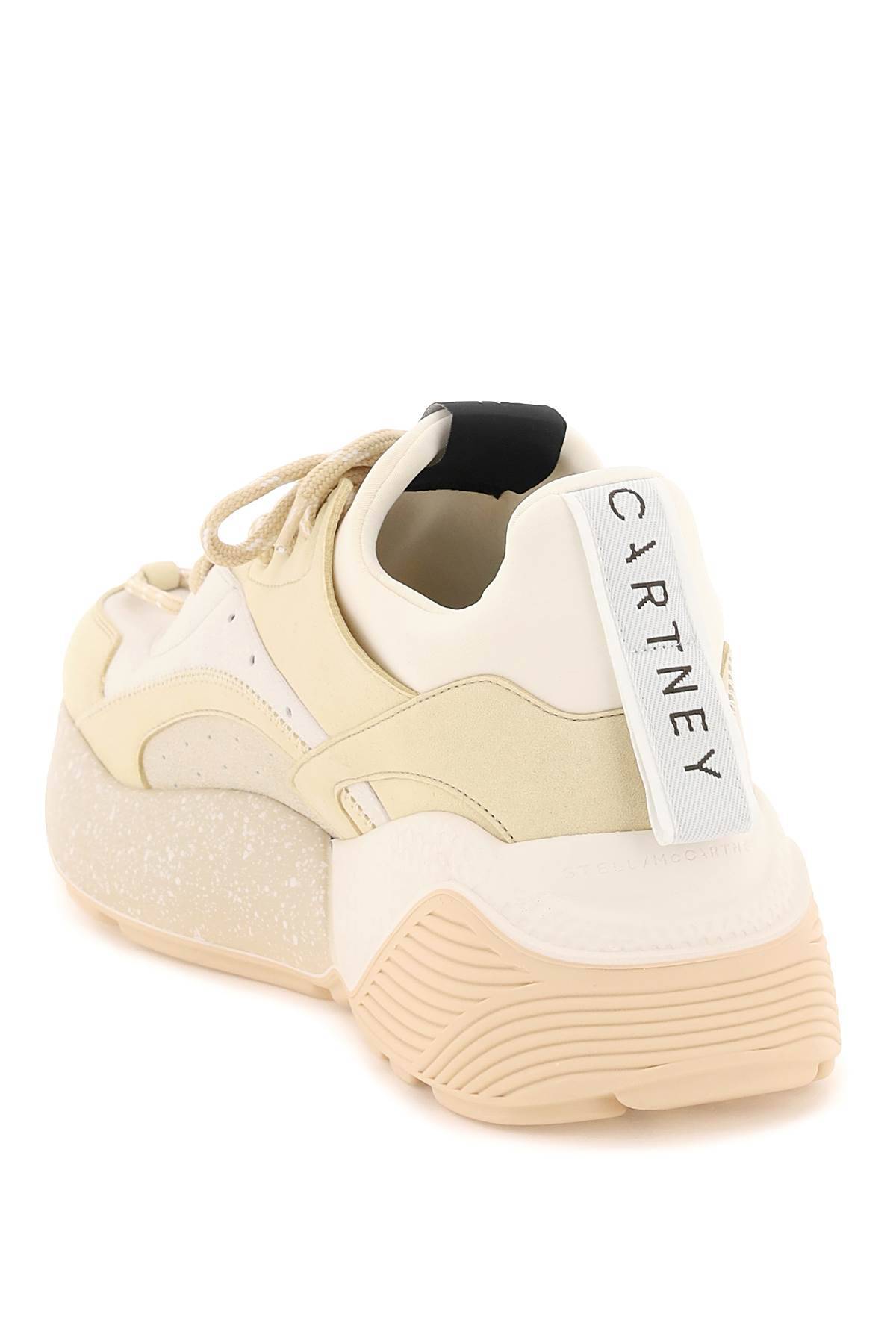 Shop Stella Mccartney Eclypse Sneakers In Beige