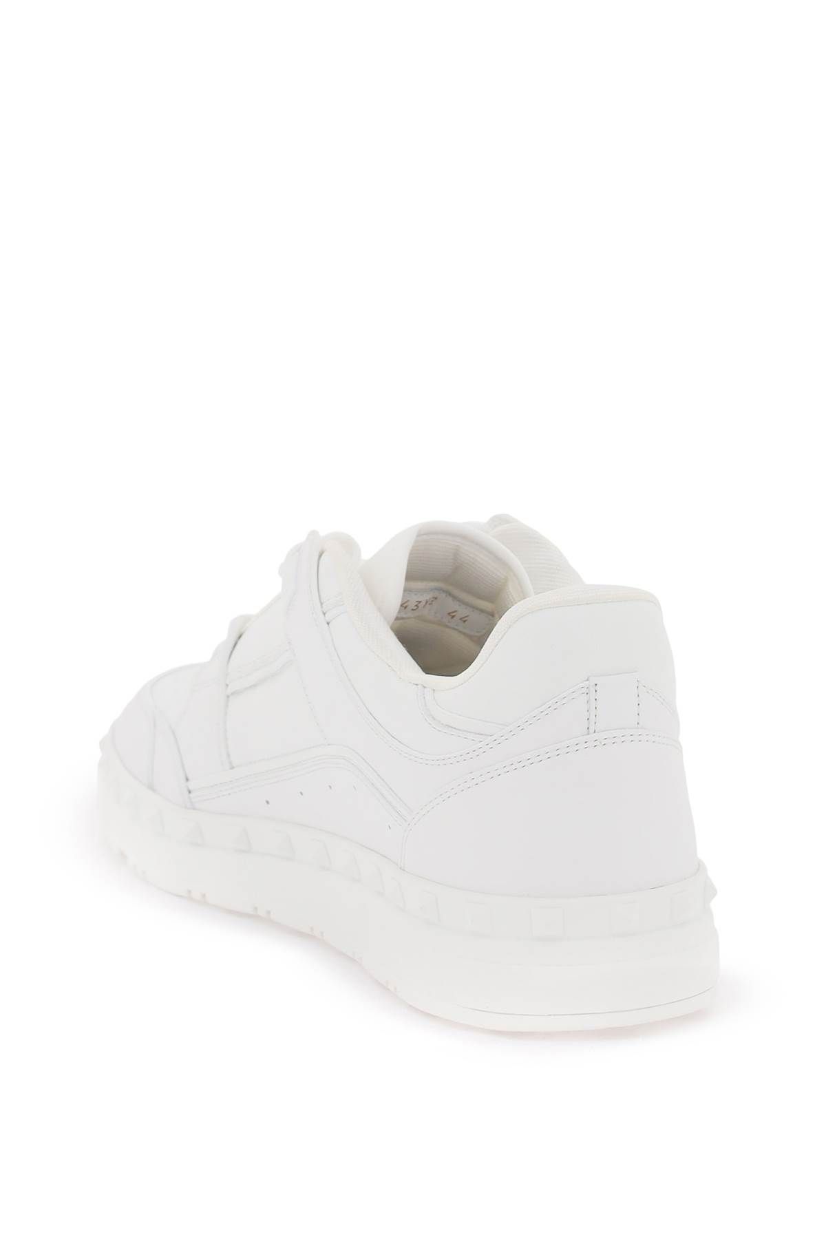 Shop Valentino Freedots Low-top Sneakers In White