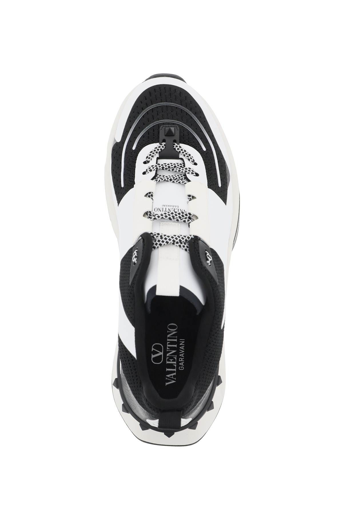 Shop Valentino True Act Sneakers For In White