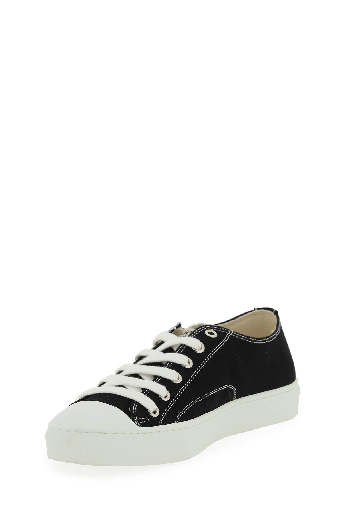 Shop Vivienne Westwood Plimsoll Low Top 2.0 Sneakers In Black