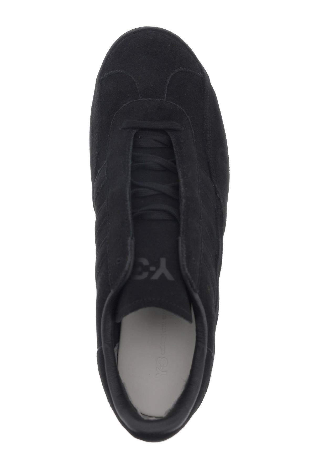 Shop Y-3 Gazzelle Sneakers In Black