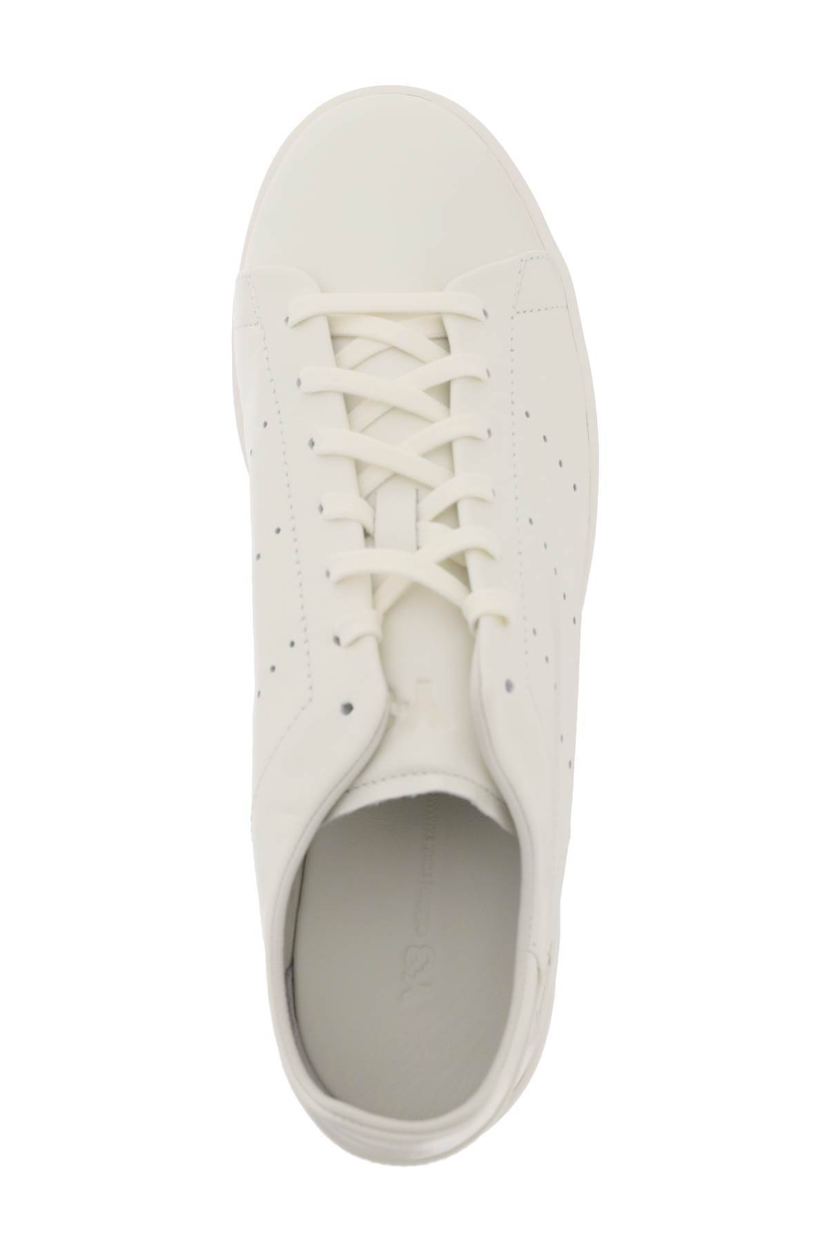 Shop Y-3 Stan Smith Sneakers In White,black