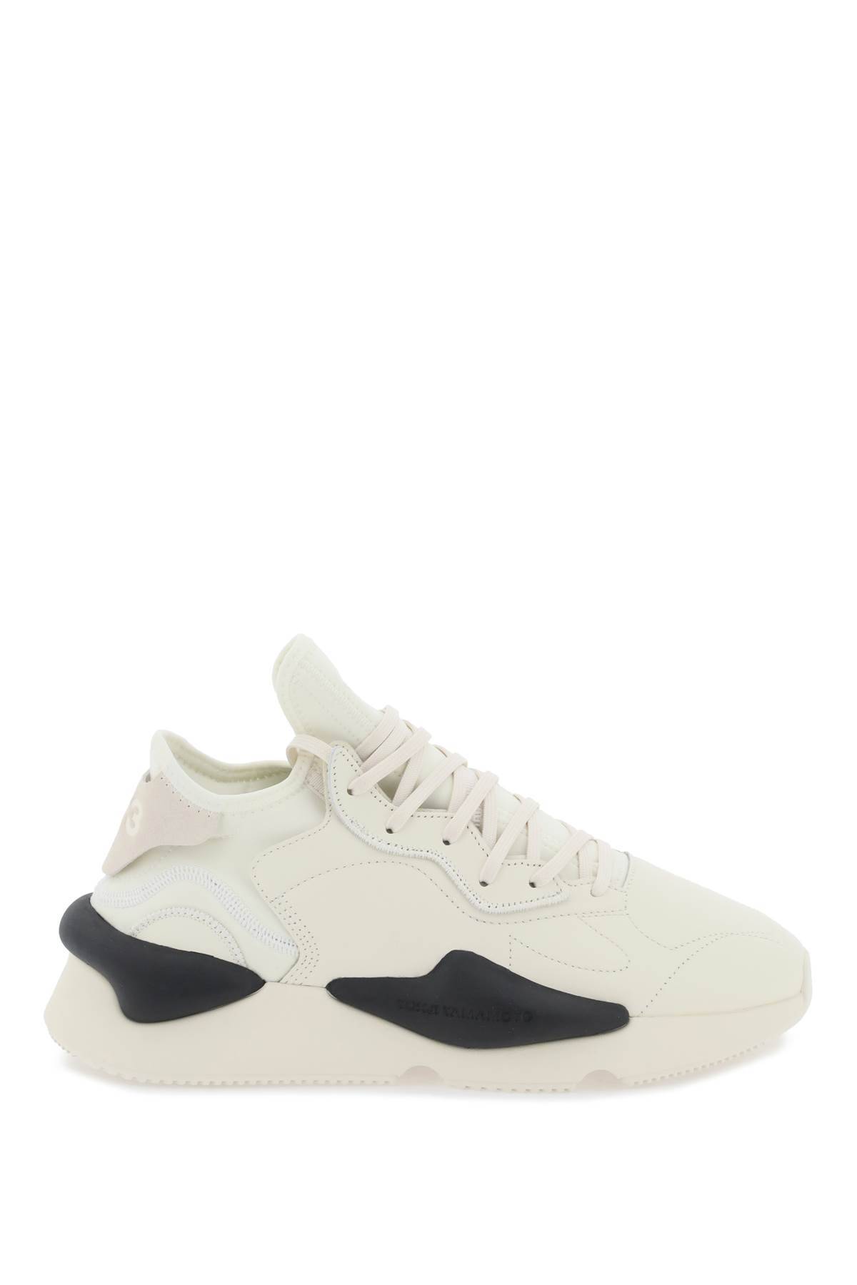 Shop Y-3 Kaiwa Sneakers In White,black