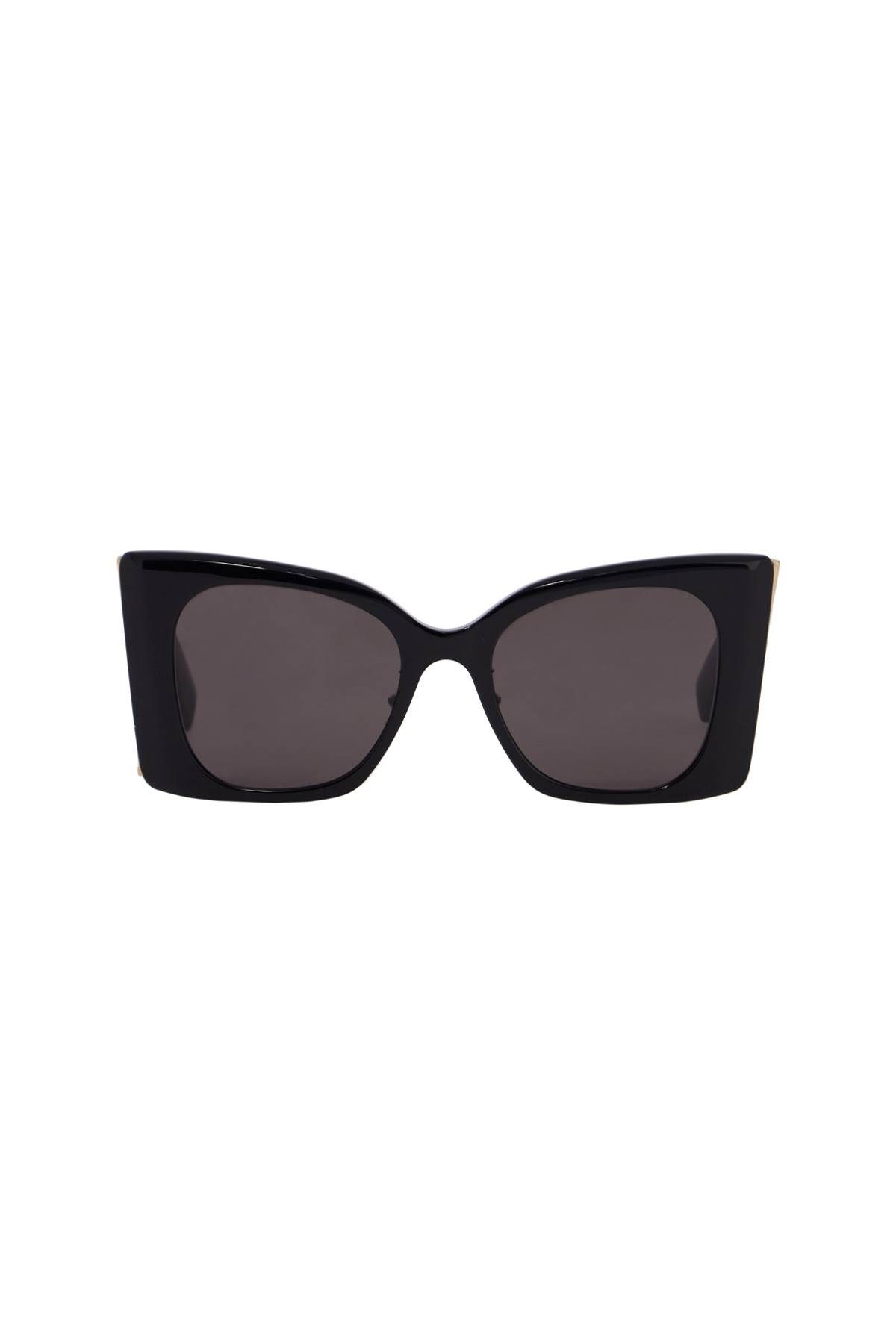 Shop Saint Laurent Sl M119 Blaze Sunglasses For Men In Brown