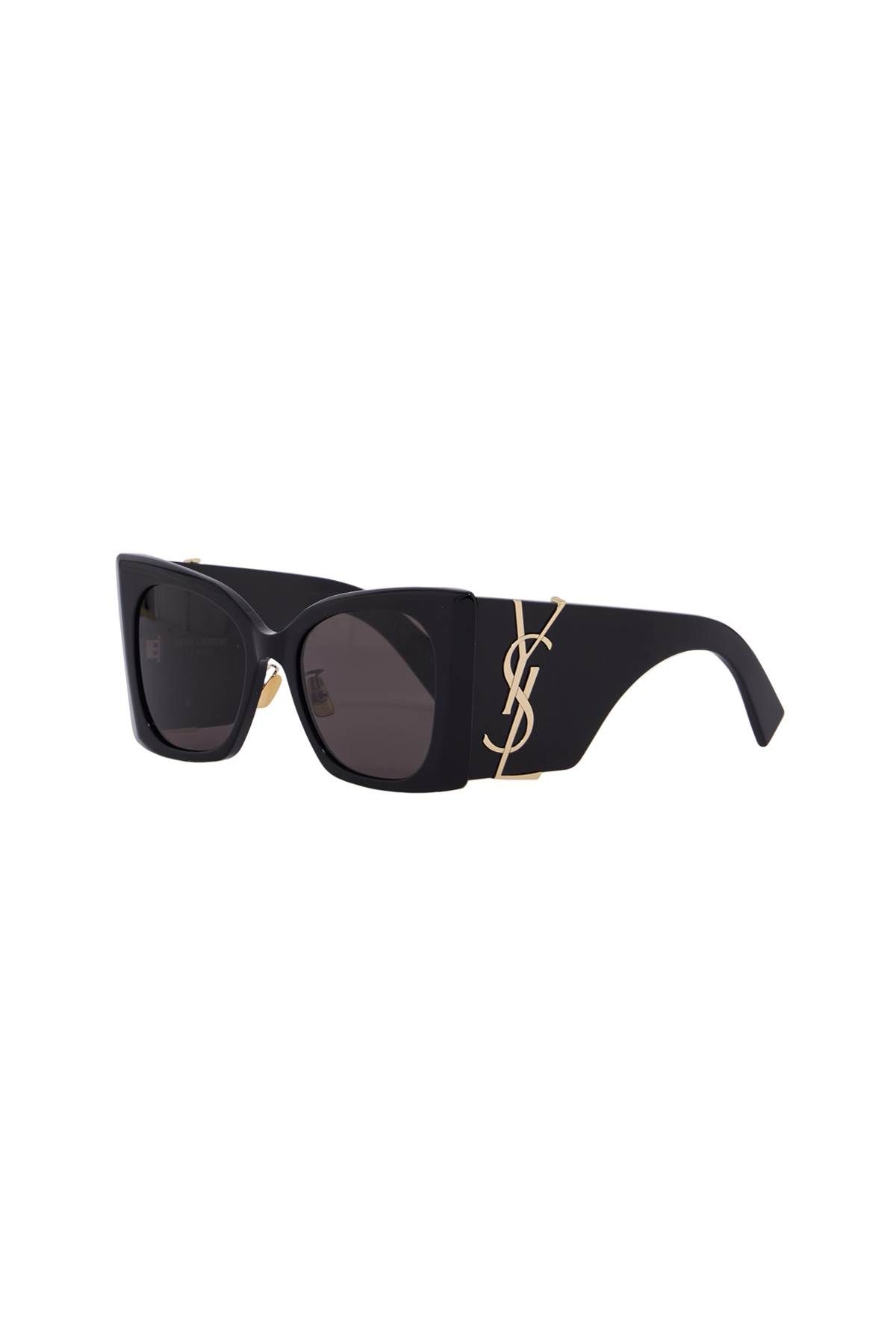 Shop Saint Laurent Sl M119 Blaze Sunglasses For Men In Brown