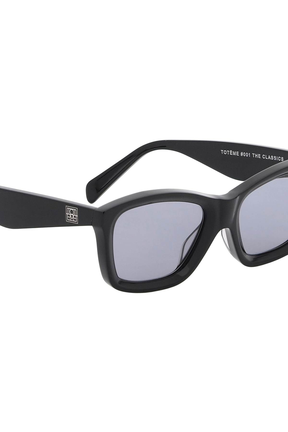 Shop Totême The Classics Sunglasses Collection In Black