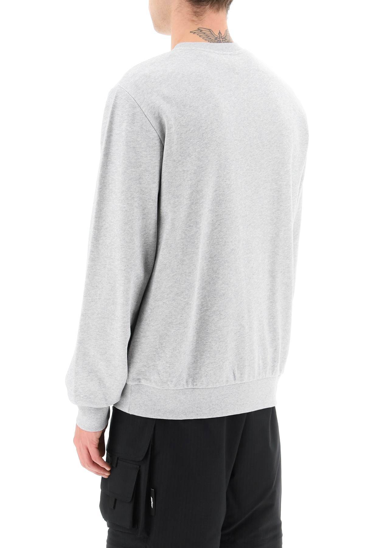 Shop Apc 'franco' Sweatshirt In Grey