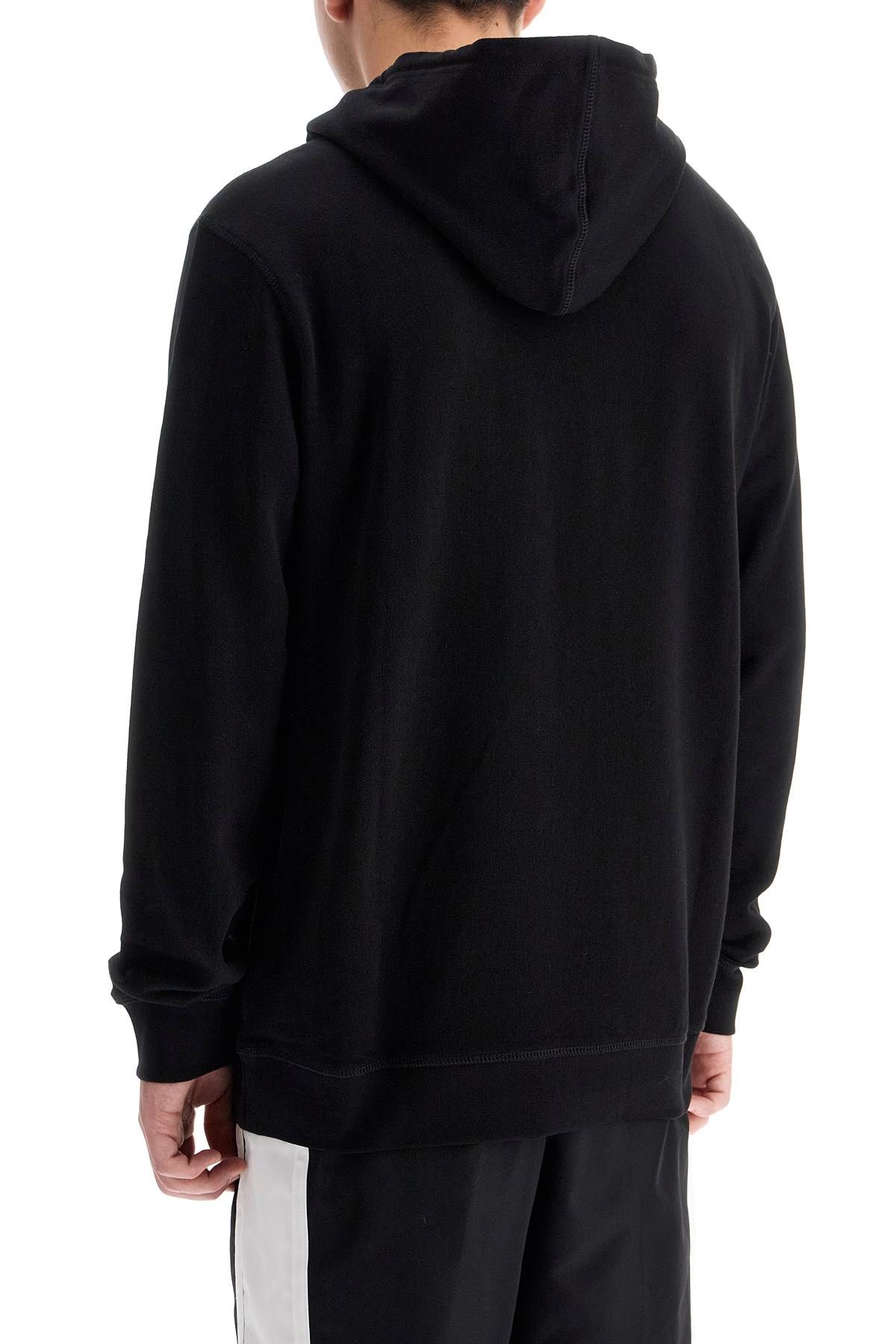 Shop Hugo Boss Wetalk Hooded Sweat In Black