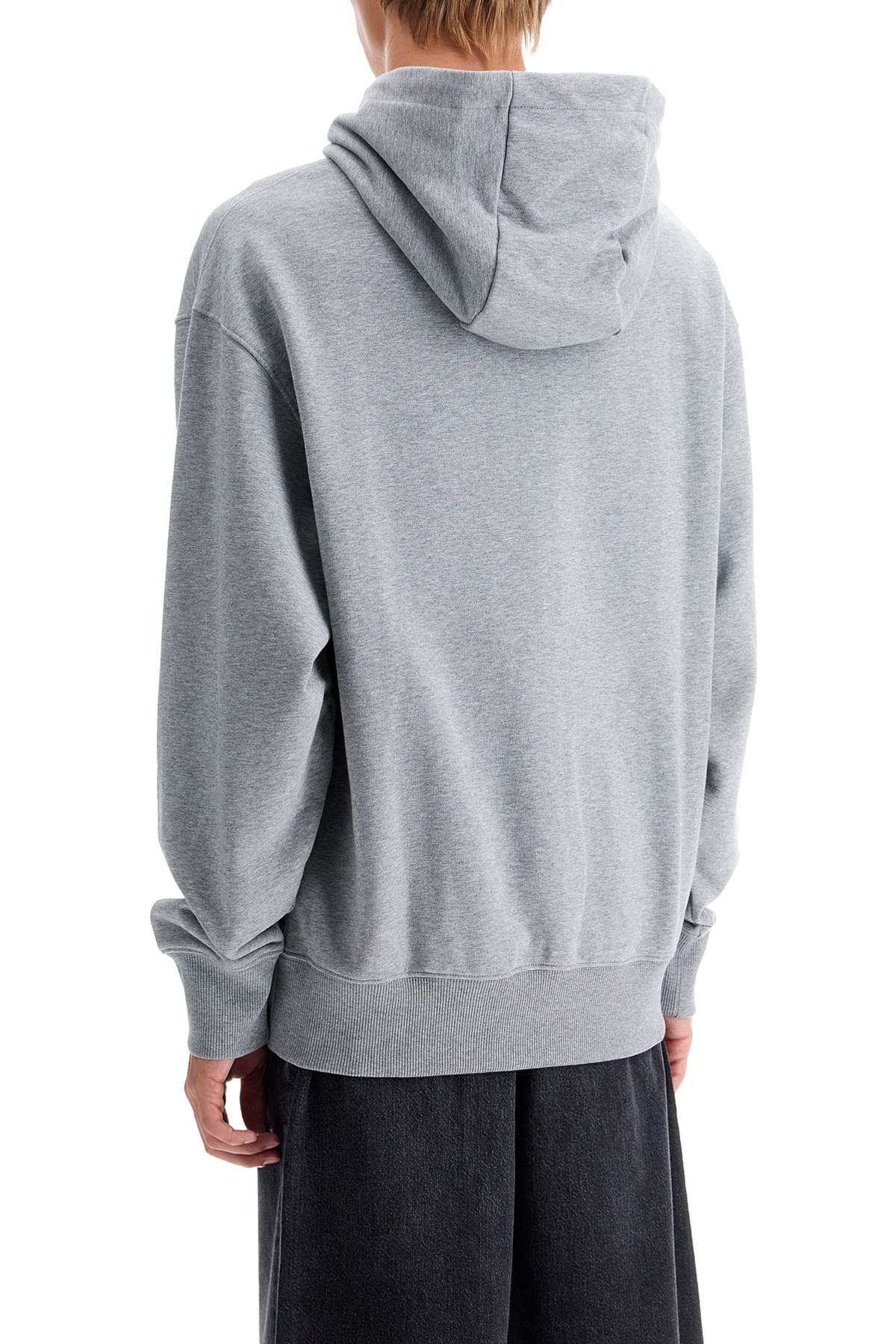 Shop Hugo Boss Sullivan Logo Hoodie In Grey