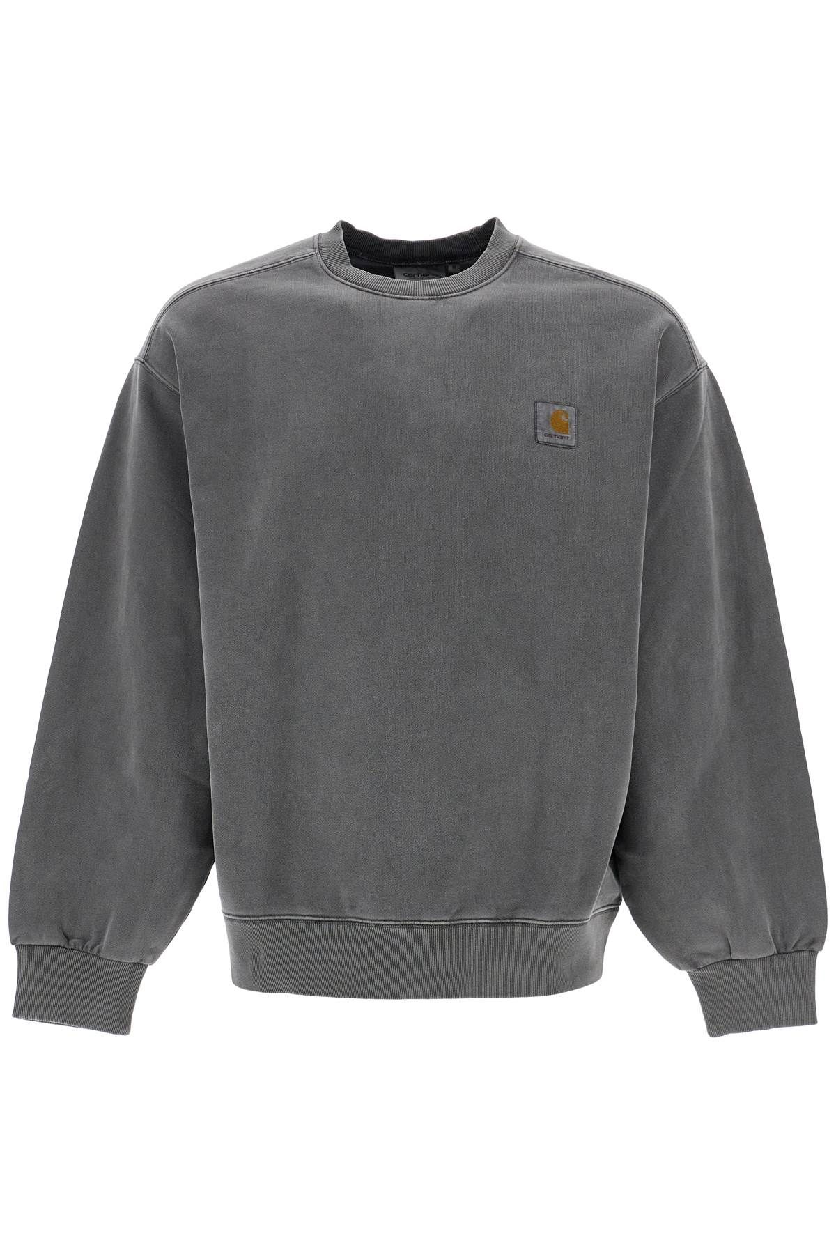 Shop Carhartt Vista Crewneck Sweatshirt In Grey