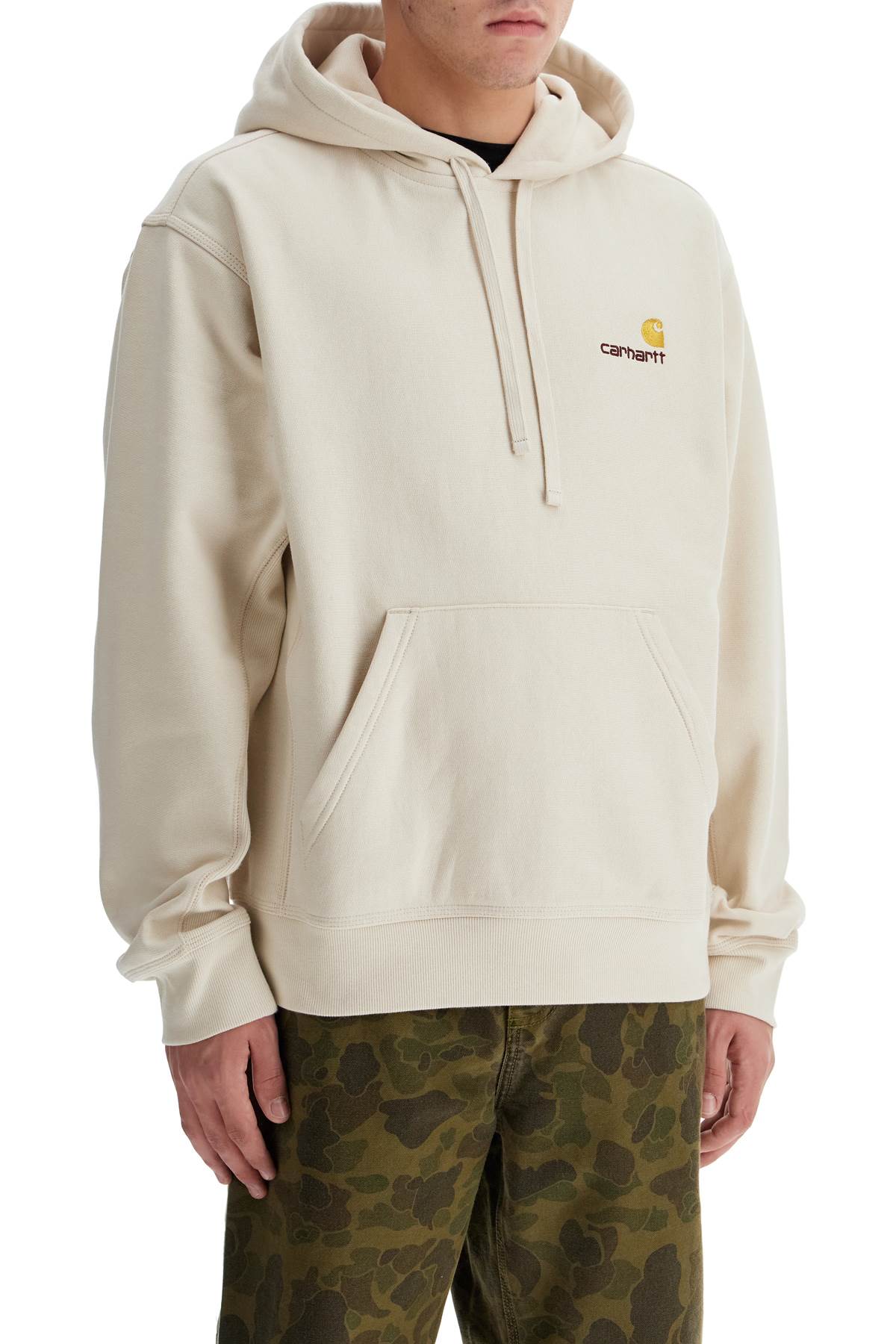 Shop Carhartt American Script Hoodie In White